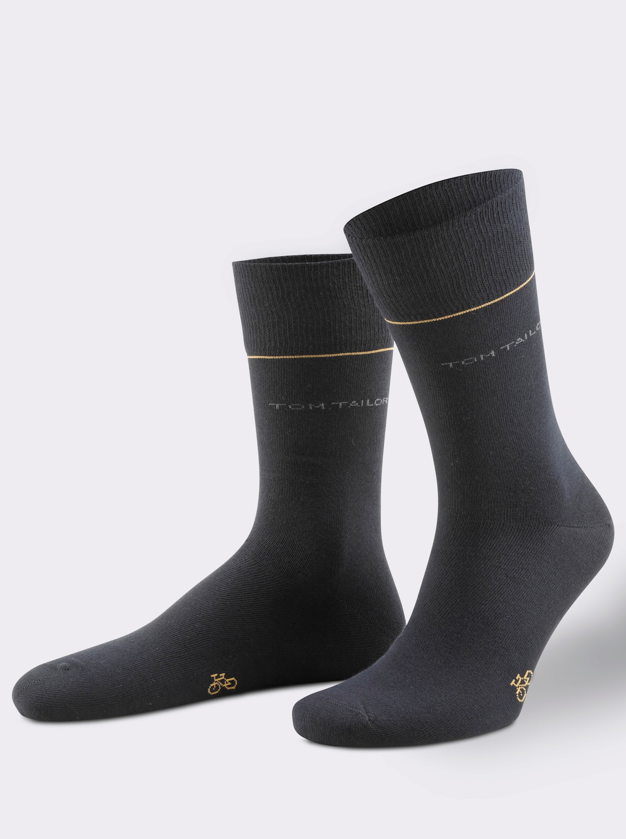 TOM TAILOR Herren-Socken - schwarz-sortiert