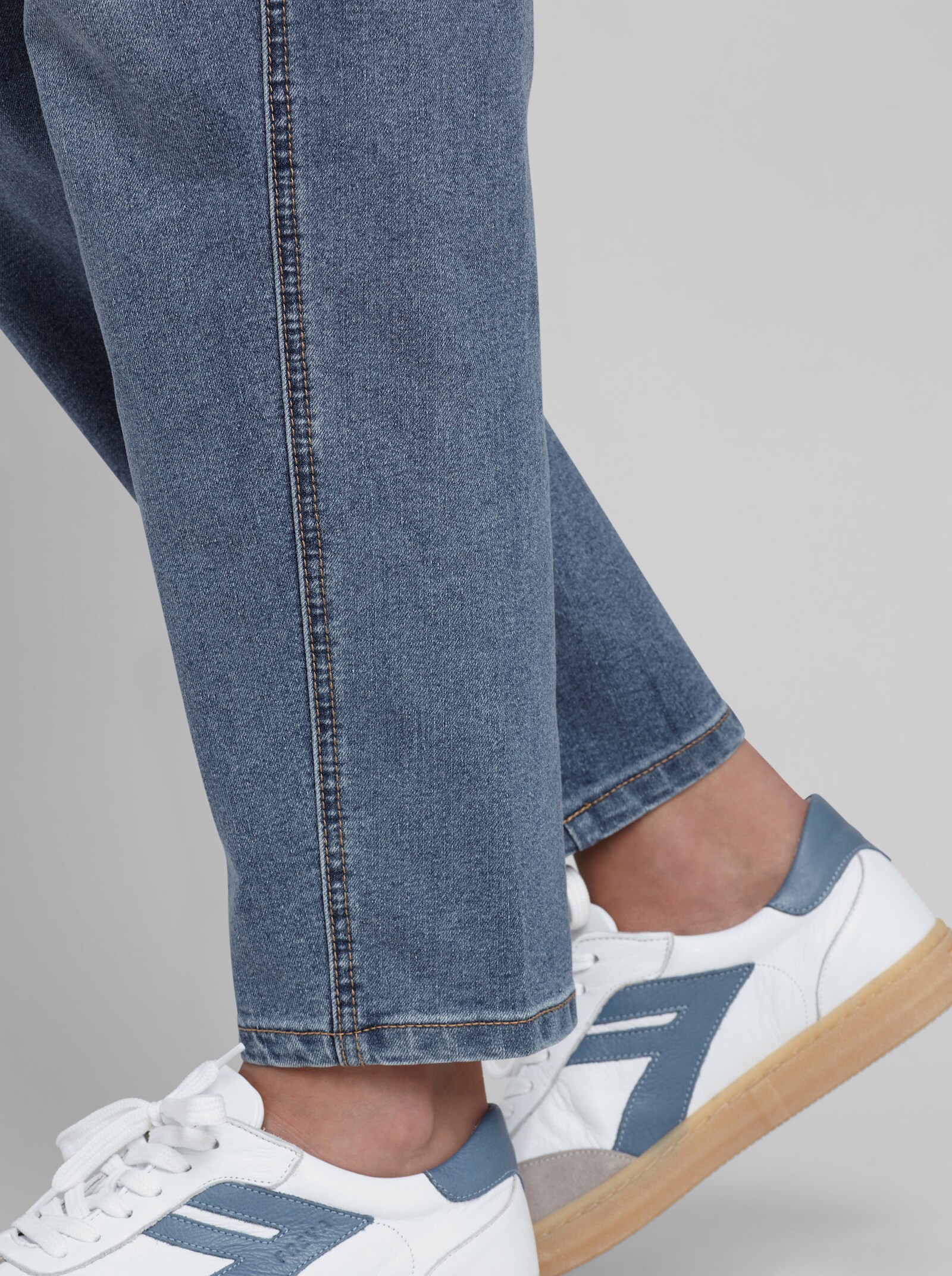 heine Jeans mit Barrel-Leg - blue-bleached