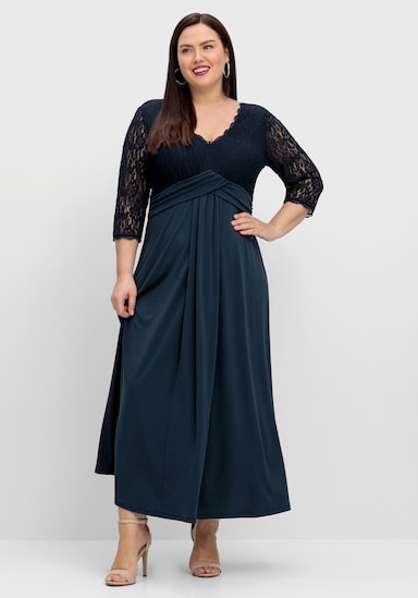 sheego Abendkleid - nachtblau