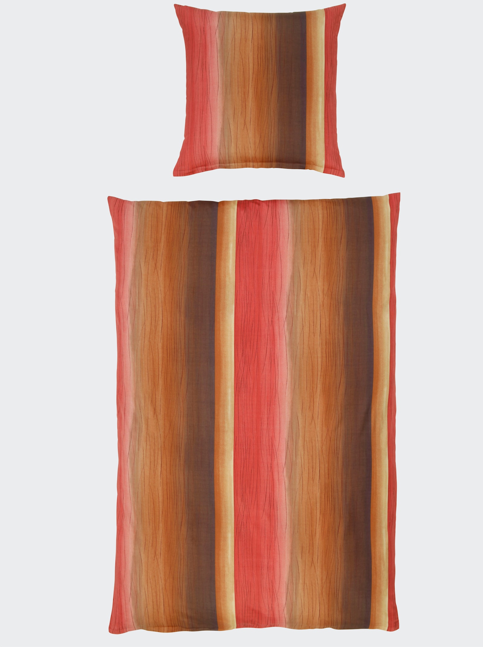 Janine Bedtextiel - roestrood