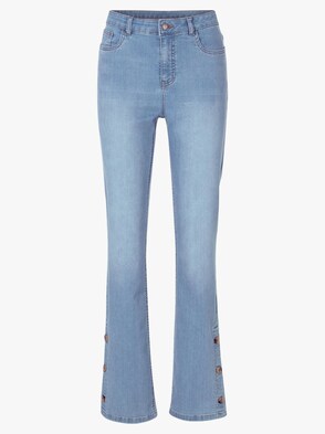 Jeans - blue-bleached
