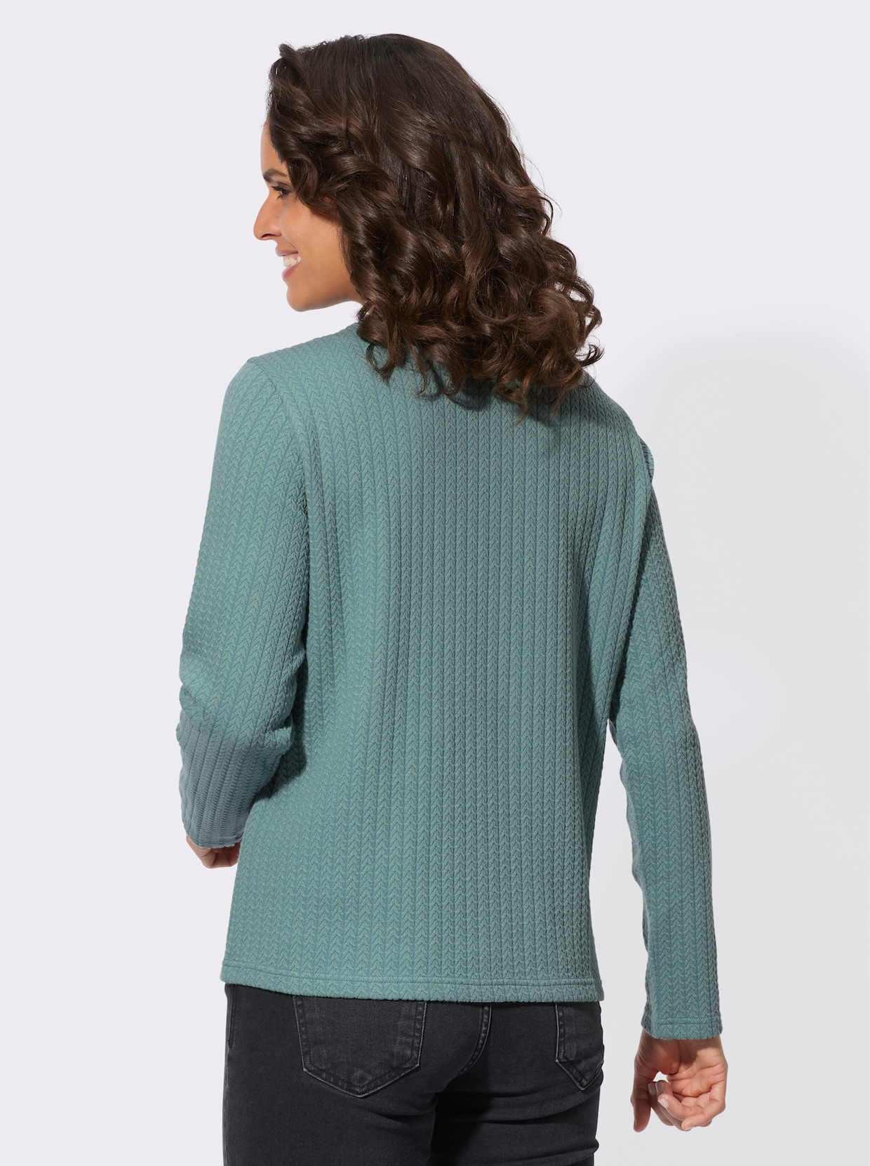 Shirt met lange mouwen - jade