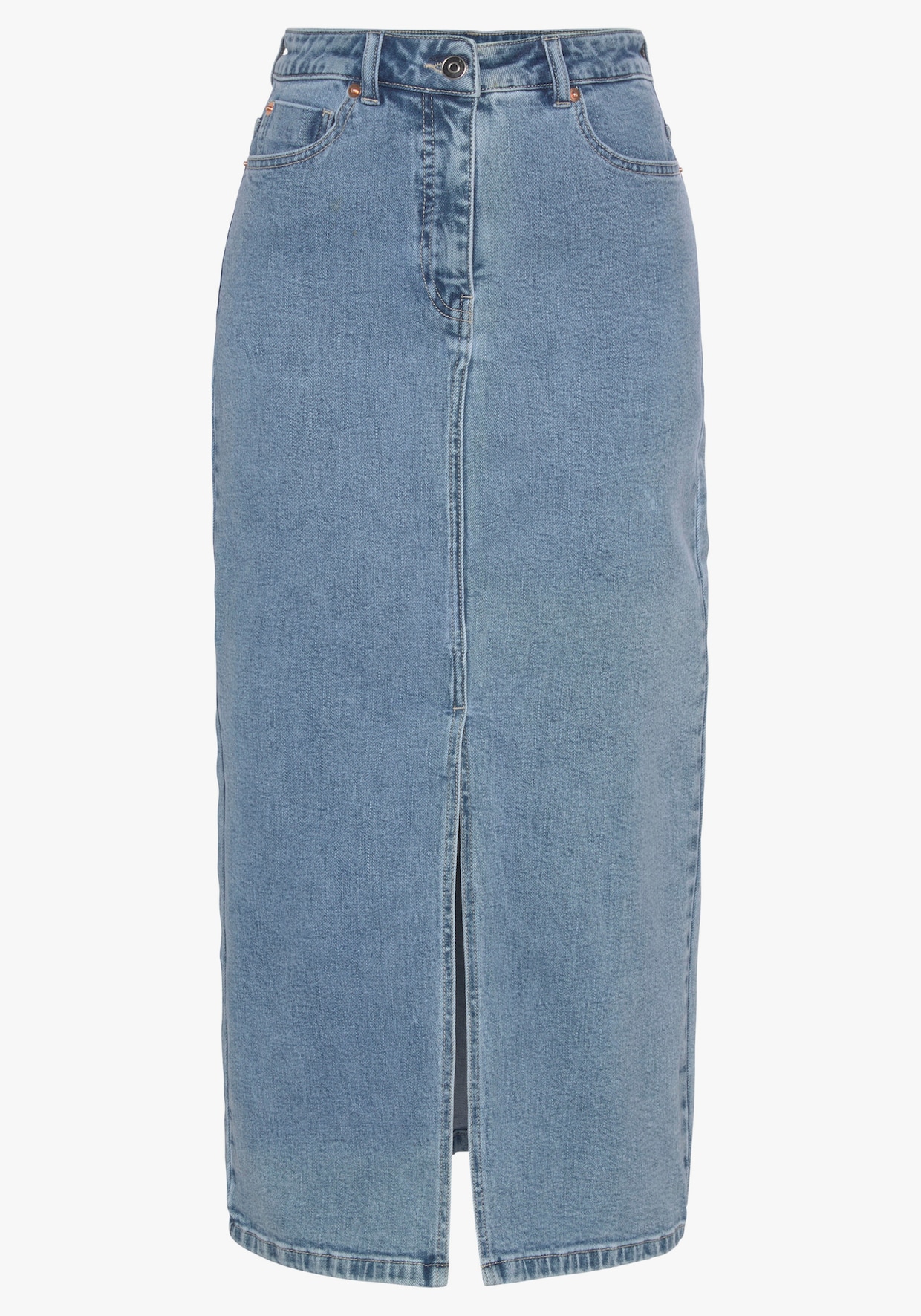 Buffalo Jeansrok - light blue washed