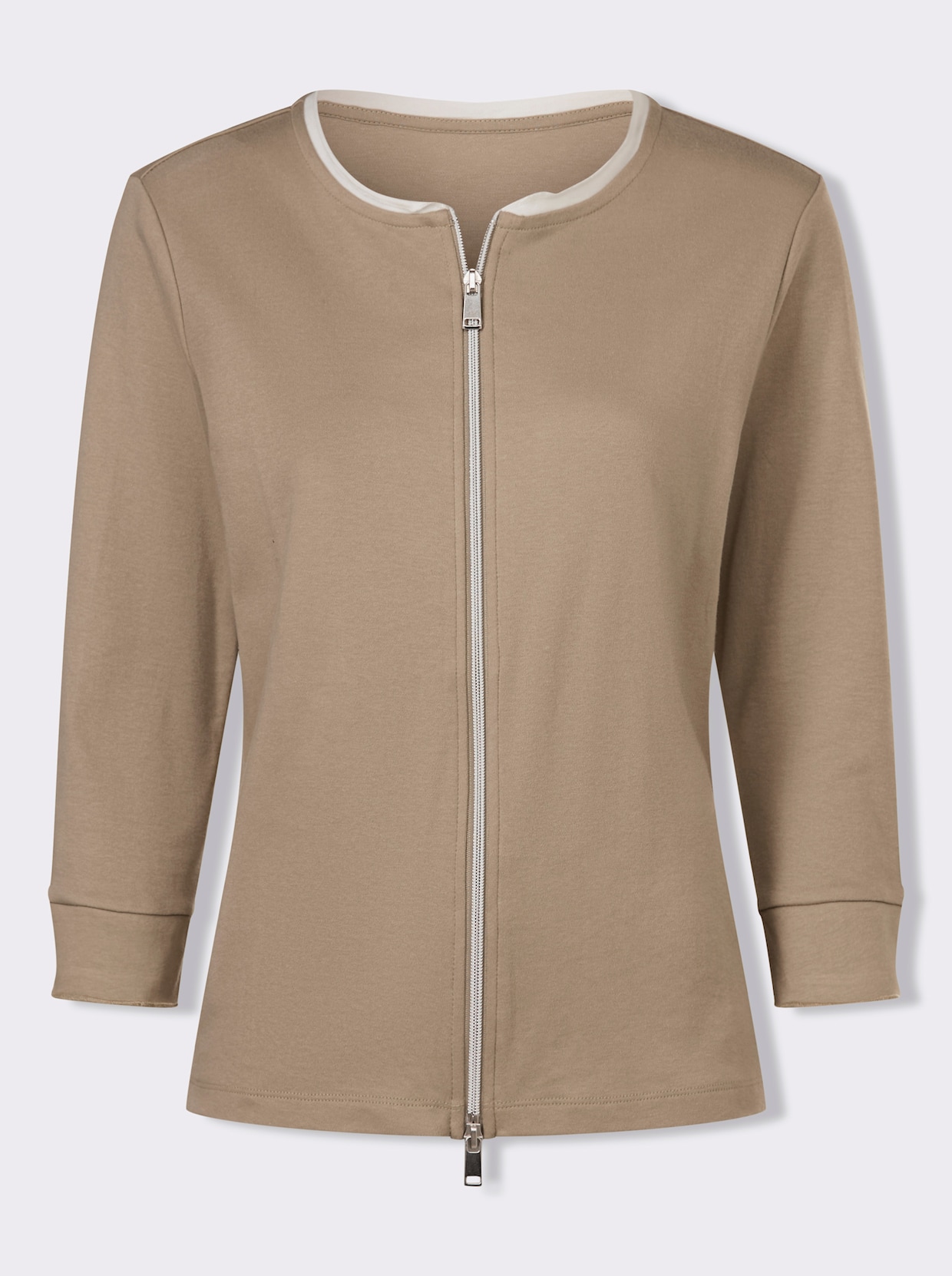 heine Shirtjacke - schlamm