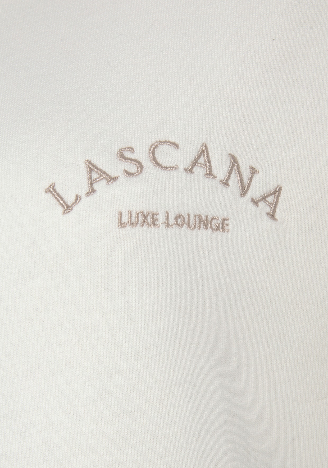 LASCANA Kapuzensweatjacke - beige