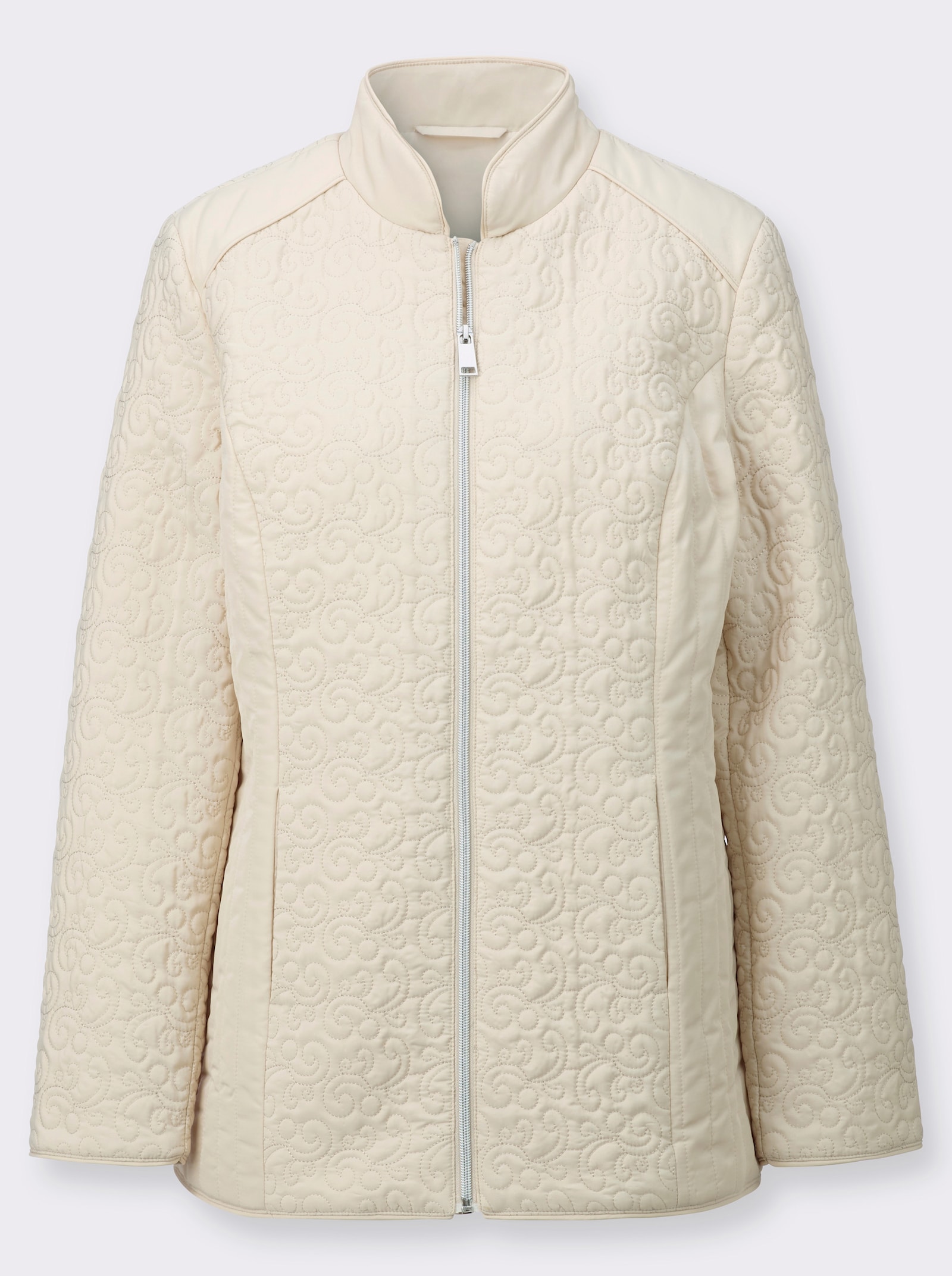 Steppjacke - elfenbein