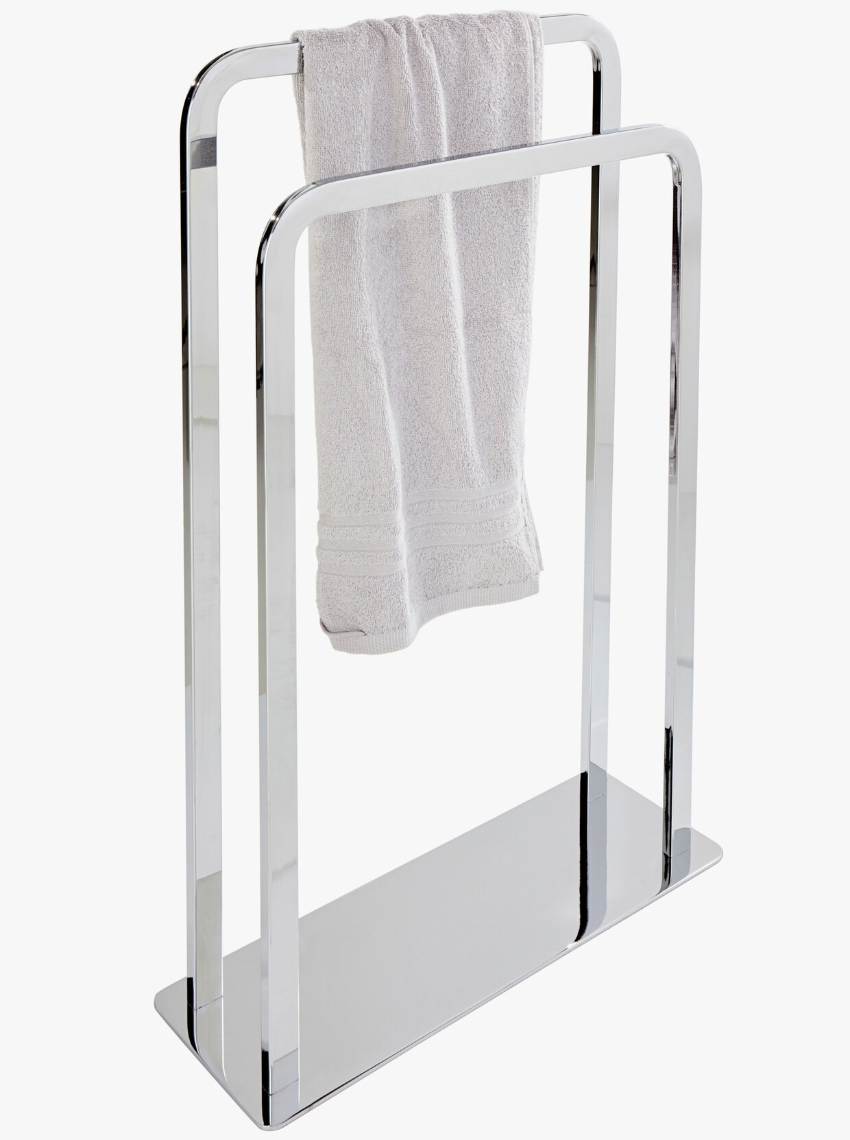 heine home Handdoekhouder - chroomkleurig