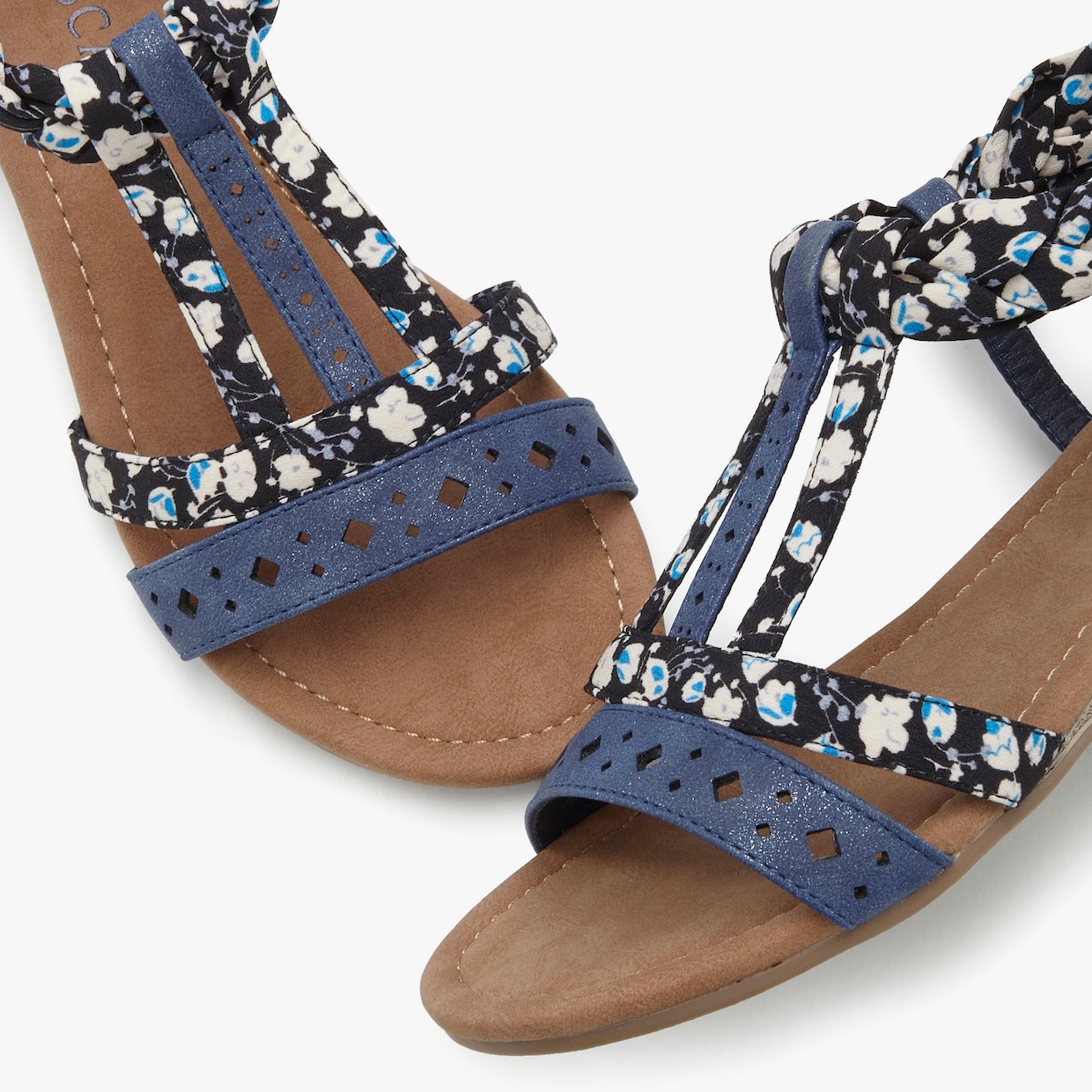 LASCANA Sandalen - blauw