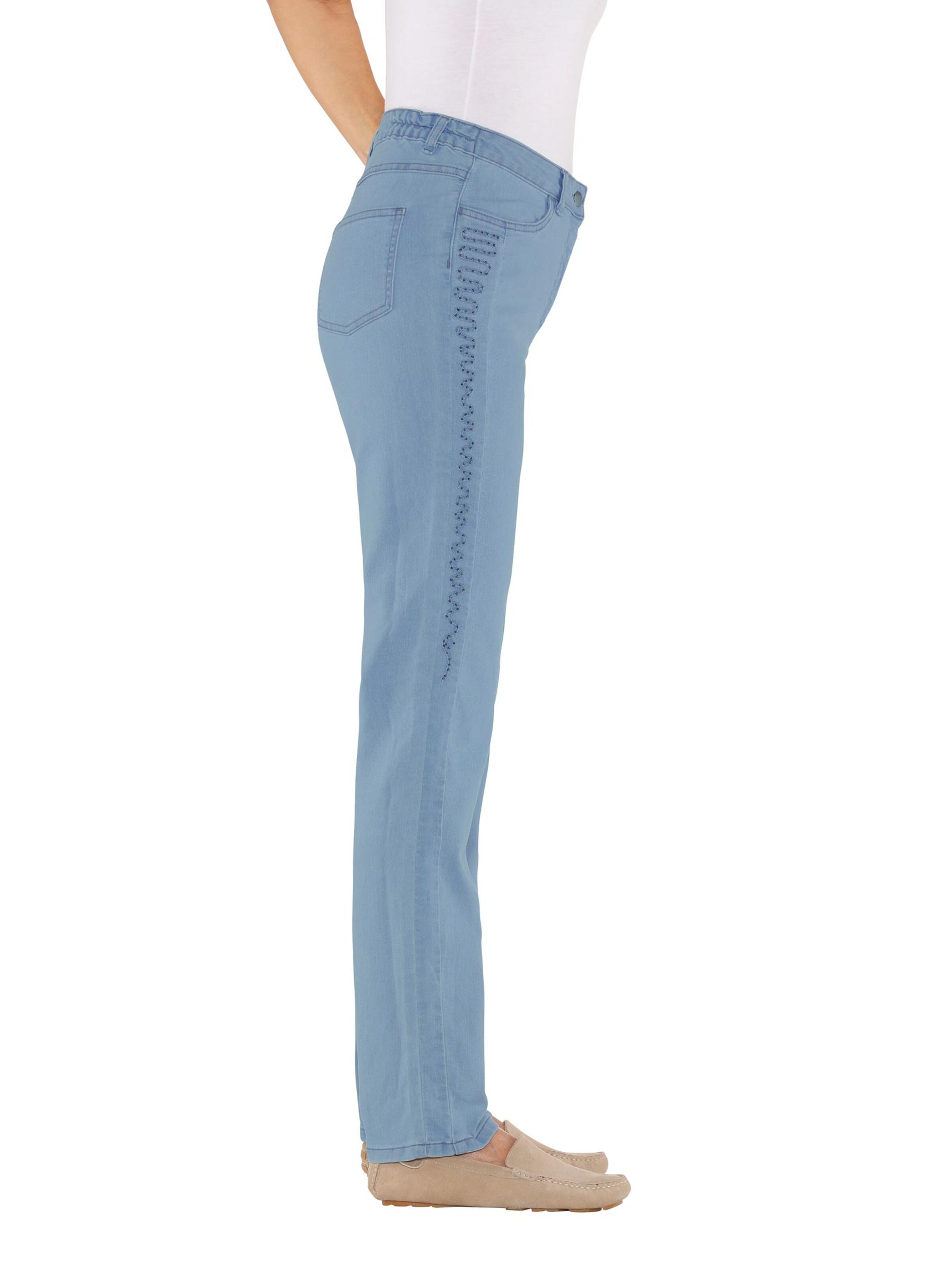 Jeans - blue-bleached