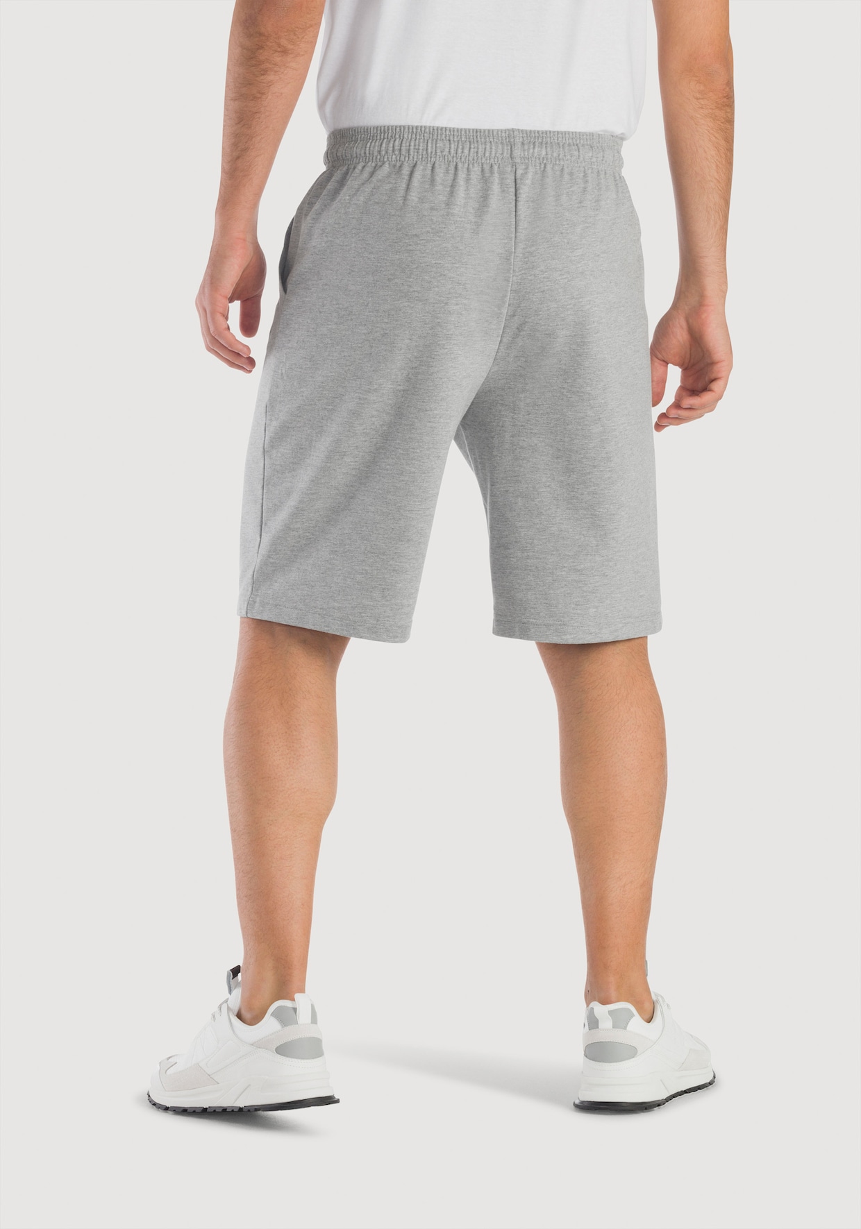 KangaROOS Sweatshorts - grau-meliert