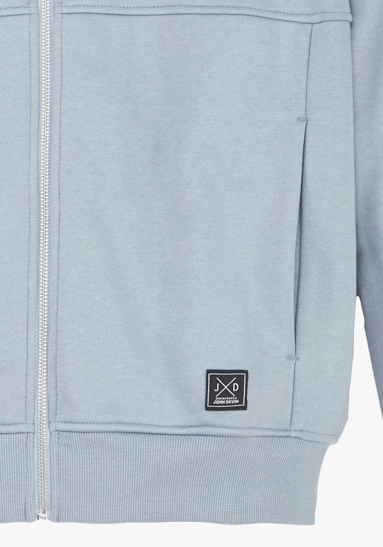John Devin Sweatjacke - blaugrau