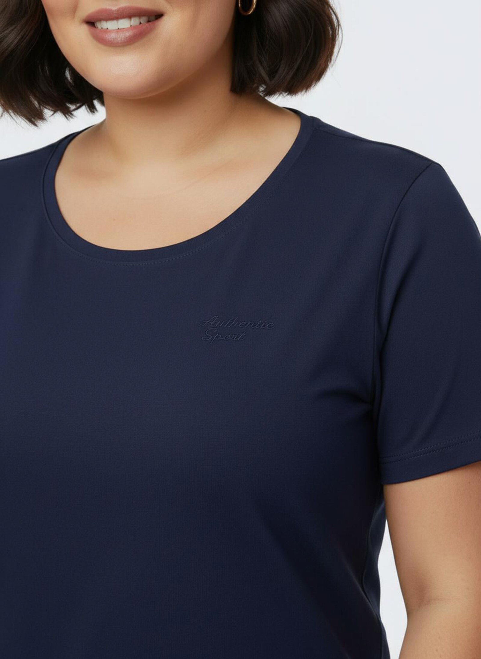 Catamaran Sports Sportshirt mit Stickerei - marine + türkis