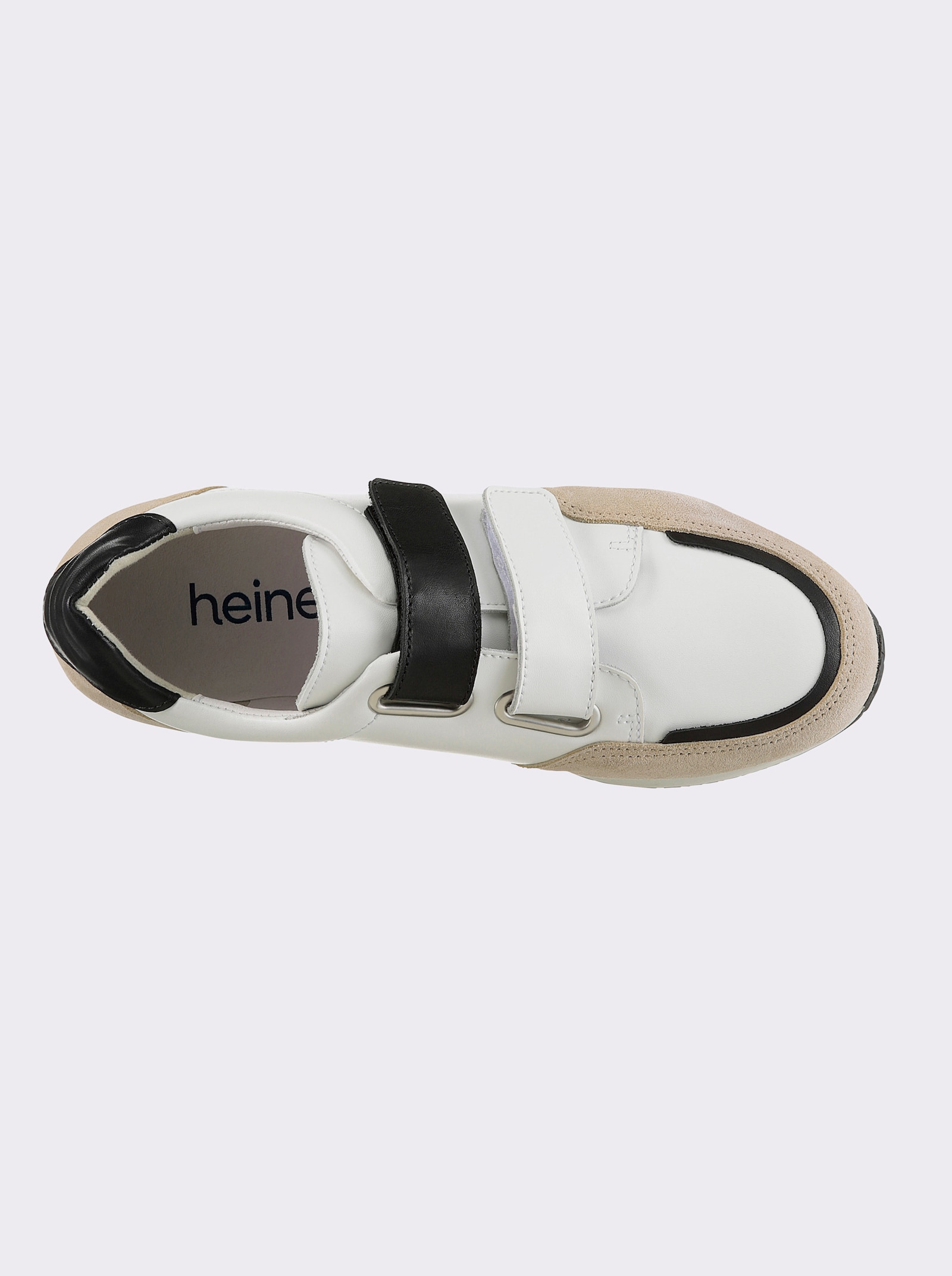 heine Sneaker - weiß-schwarz