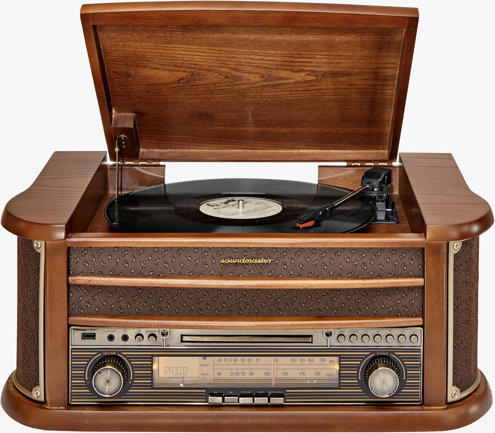 soundmaster Musikcenter - braun