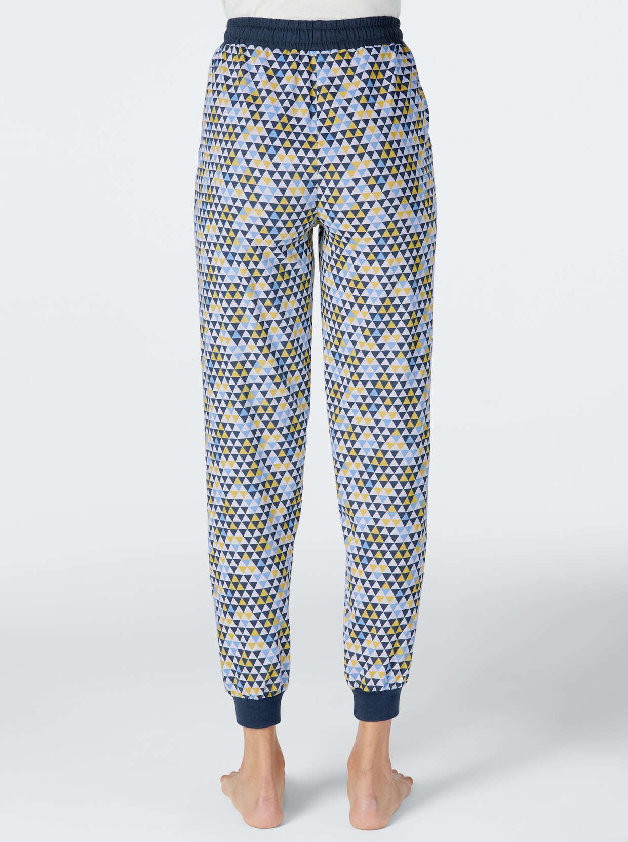 wäschepur Pyjama-Broek - geel geprint