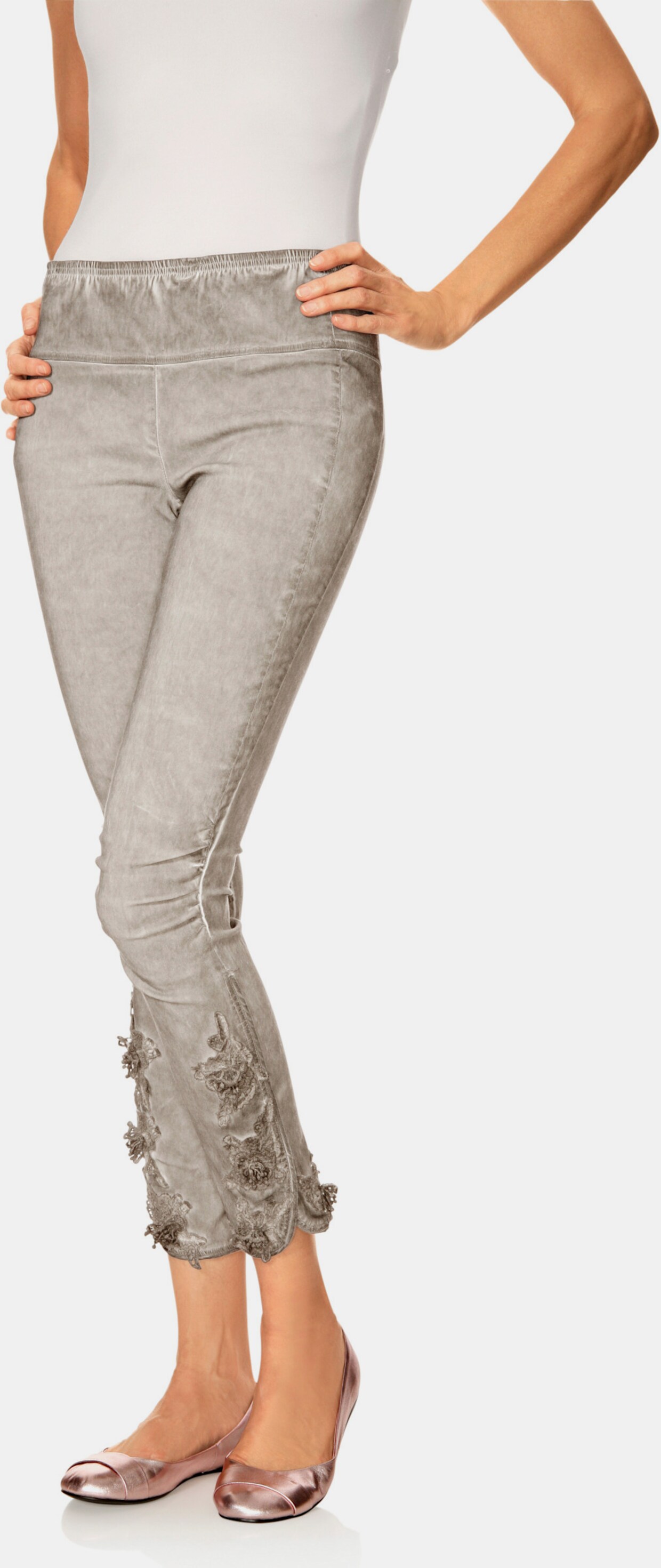 heine Legging - steengrijs