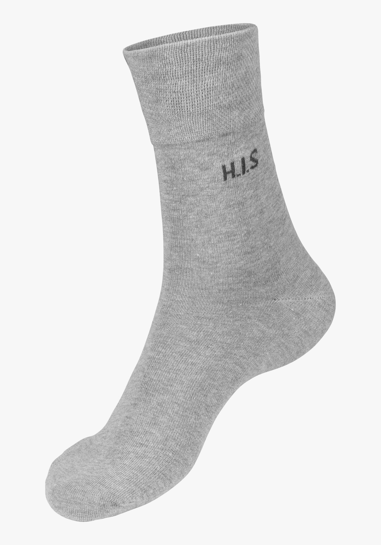 H.I.S Socken - 4x schwarz, 4x anthrazit-meliert, 4x grau-meliert