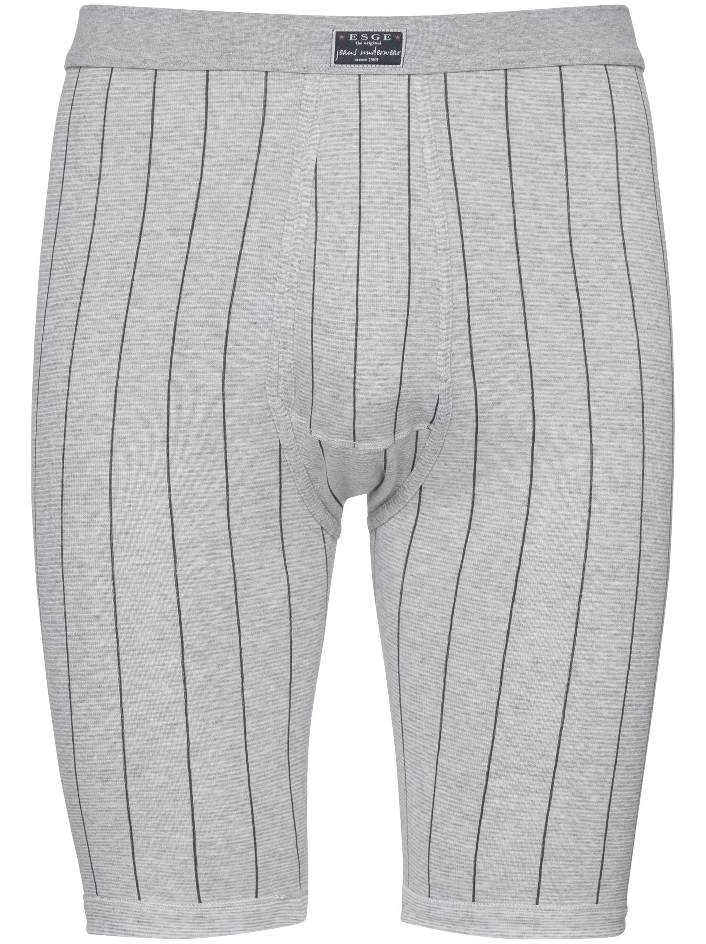 ESGE Hose knielang - hellgrau-gestreift