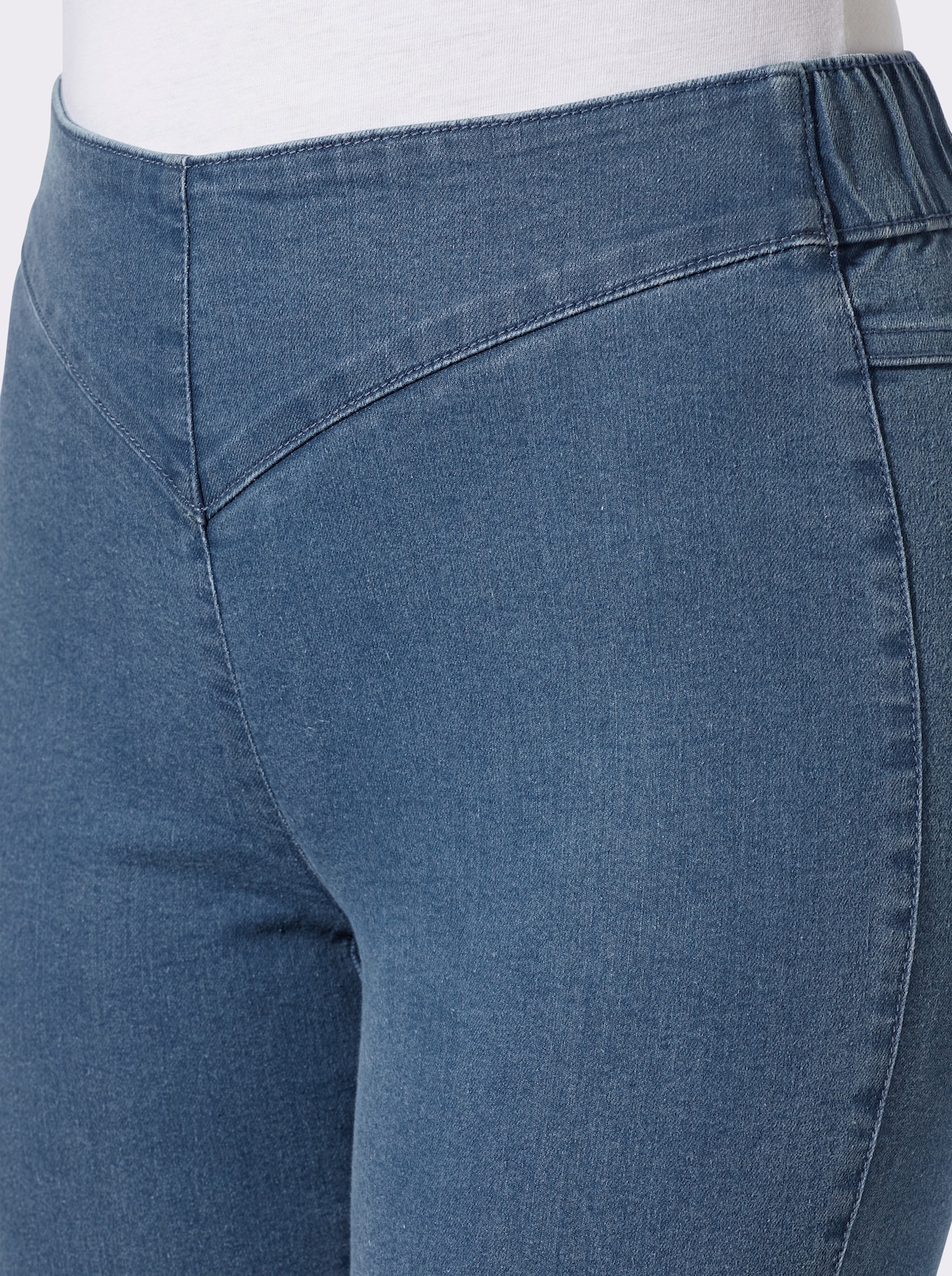 Gerade Jeans - blue-bleached