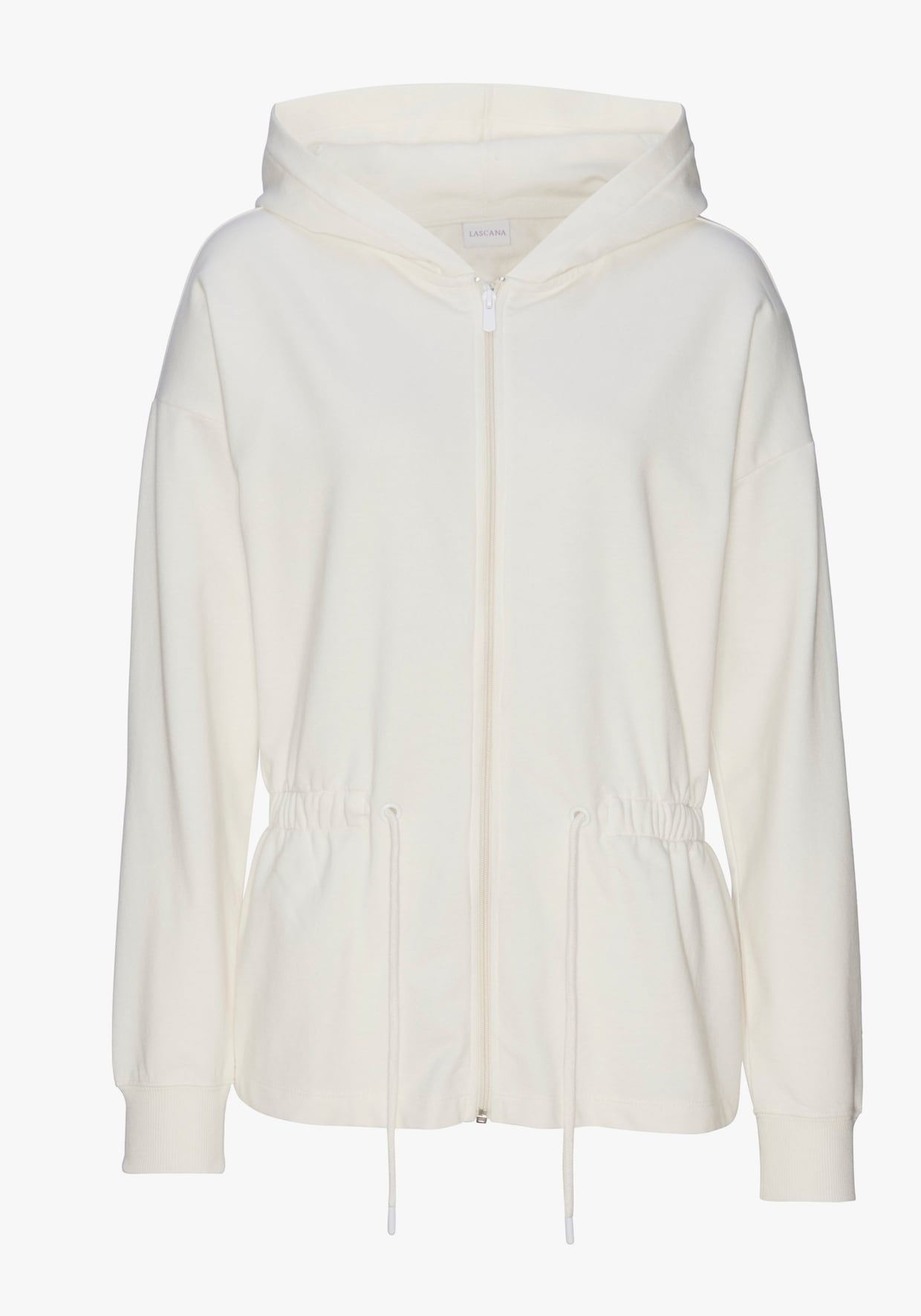 LASCANA Sweatjacke - ecru