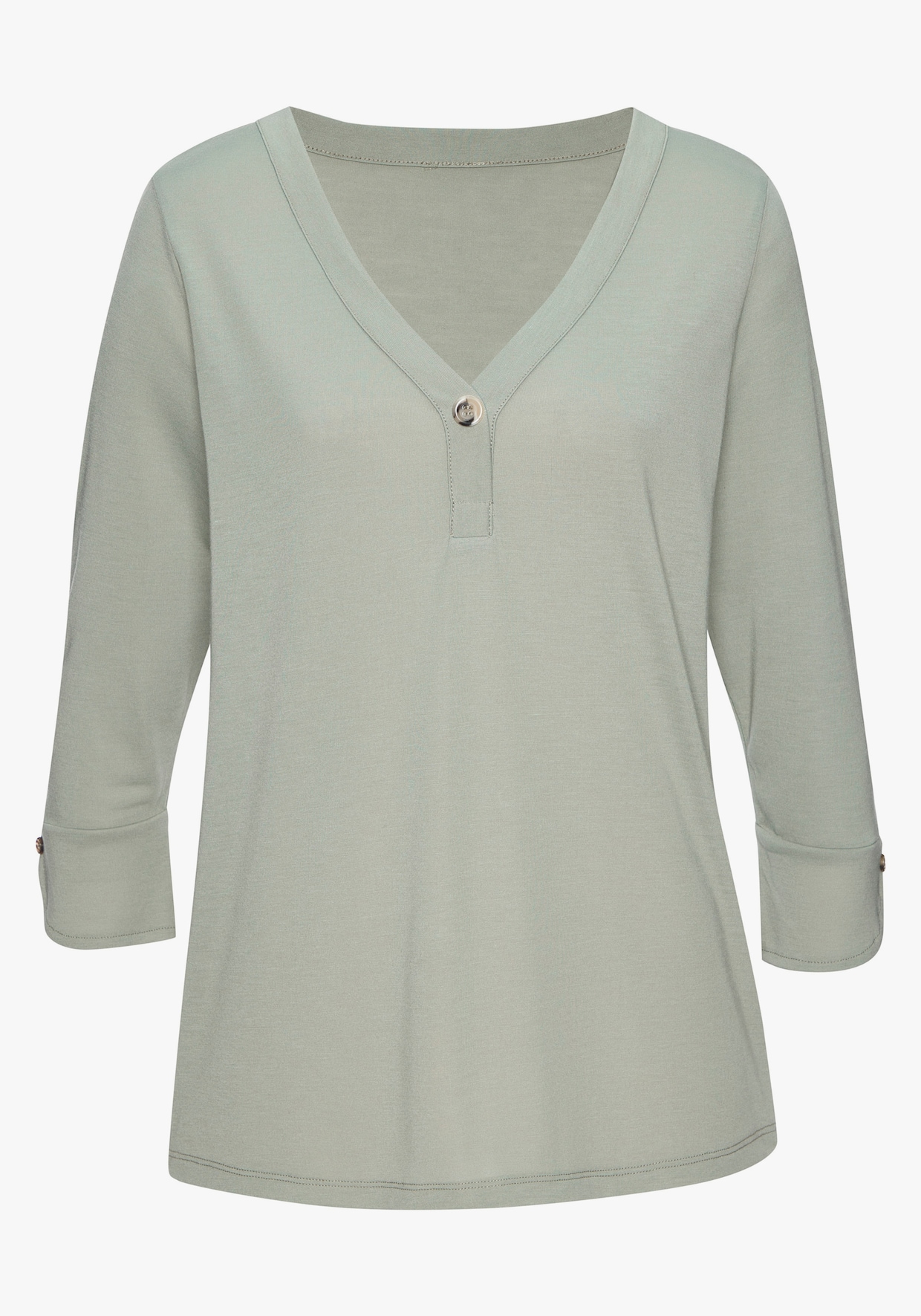 LASCANA T-shirt - vert tilleul