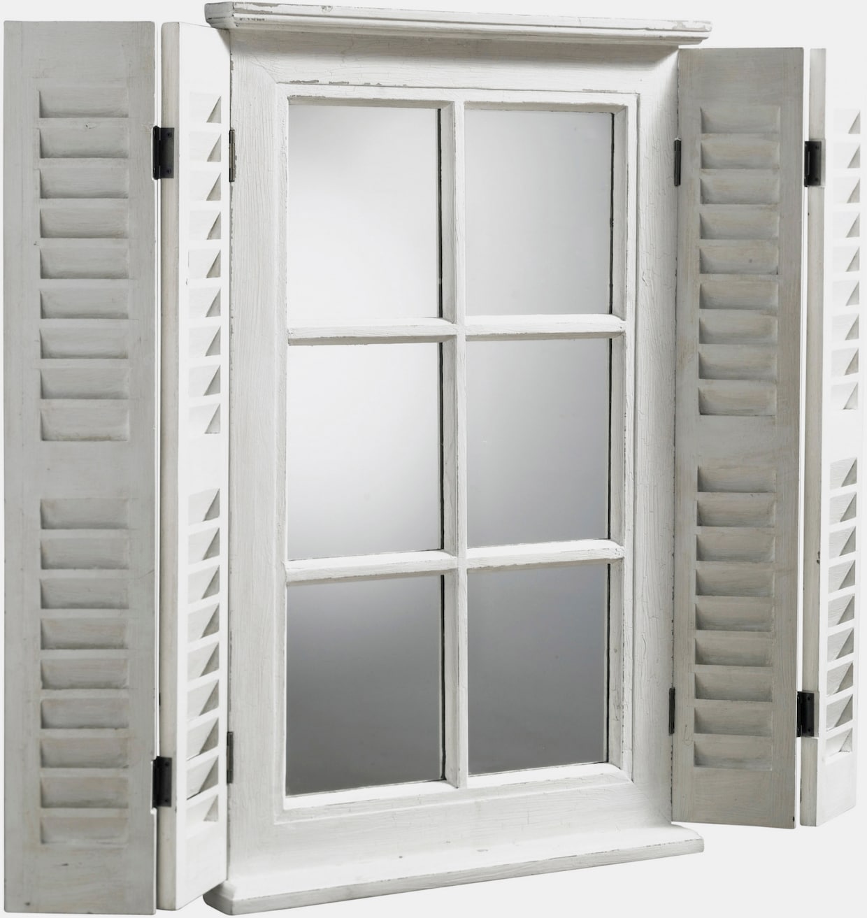 heine home Spiegelfenster - weiß