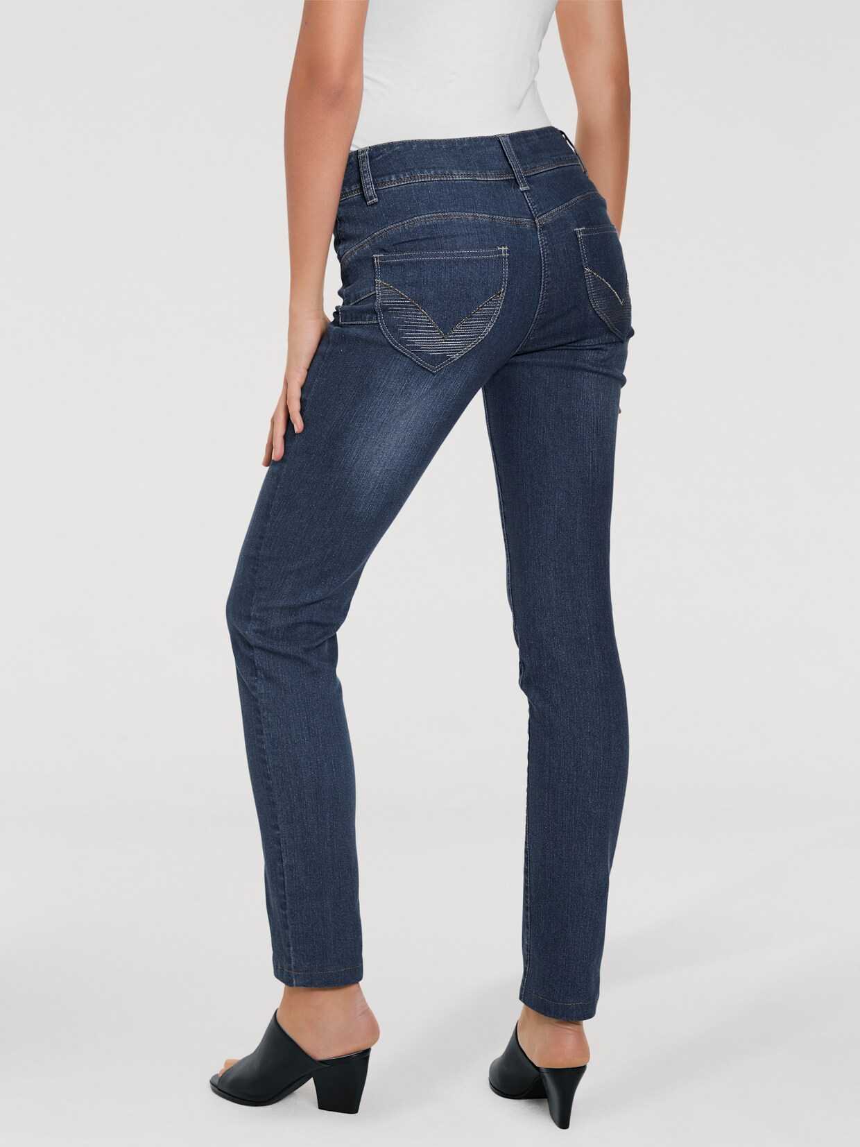heine Bauchweg-Jeans - blue stone