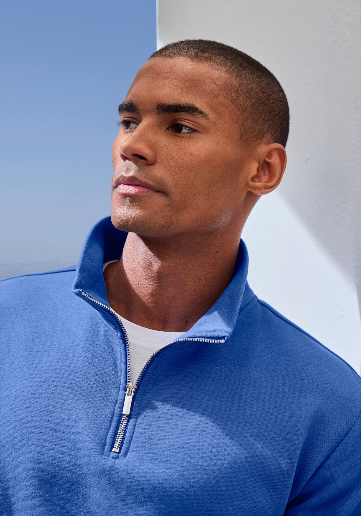 Sweatshirt - blau