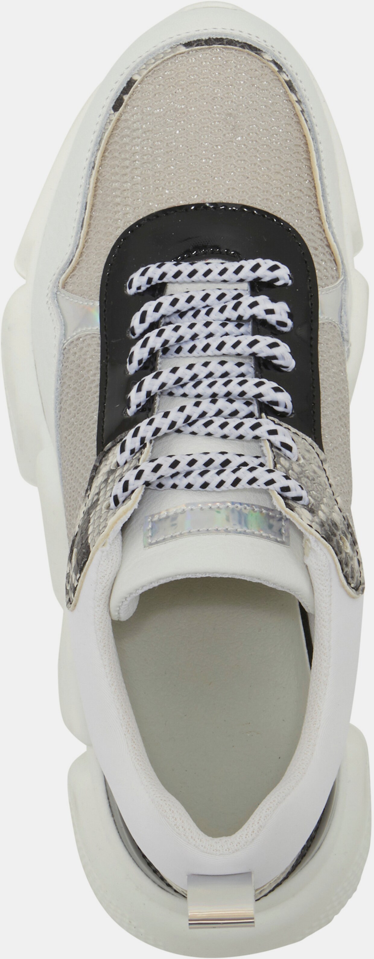 heine Sneaker - zilverkleur/wit