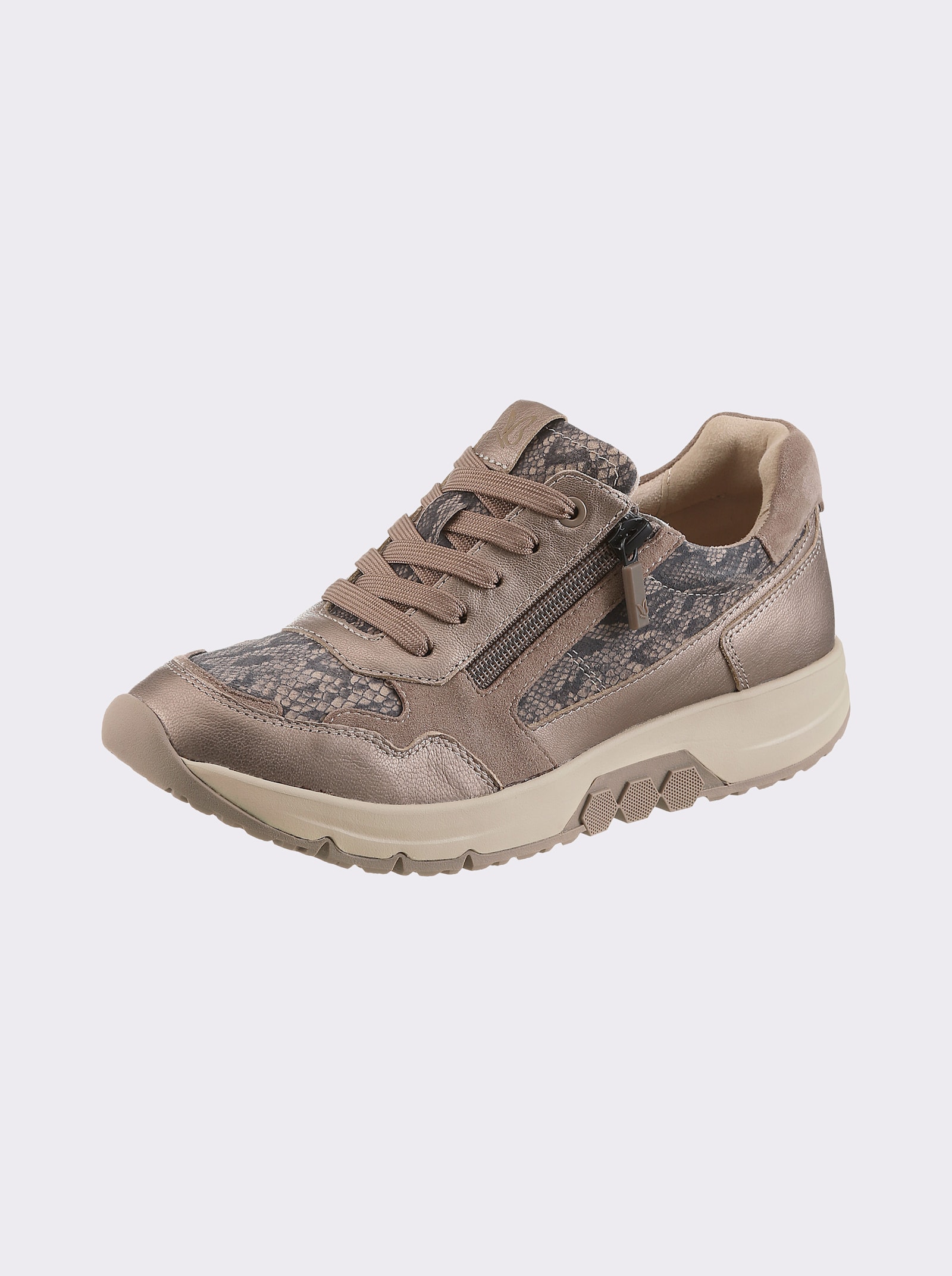Caprice Sneaker mit Schrittdämpfung - taupe