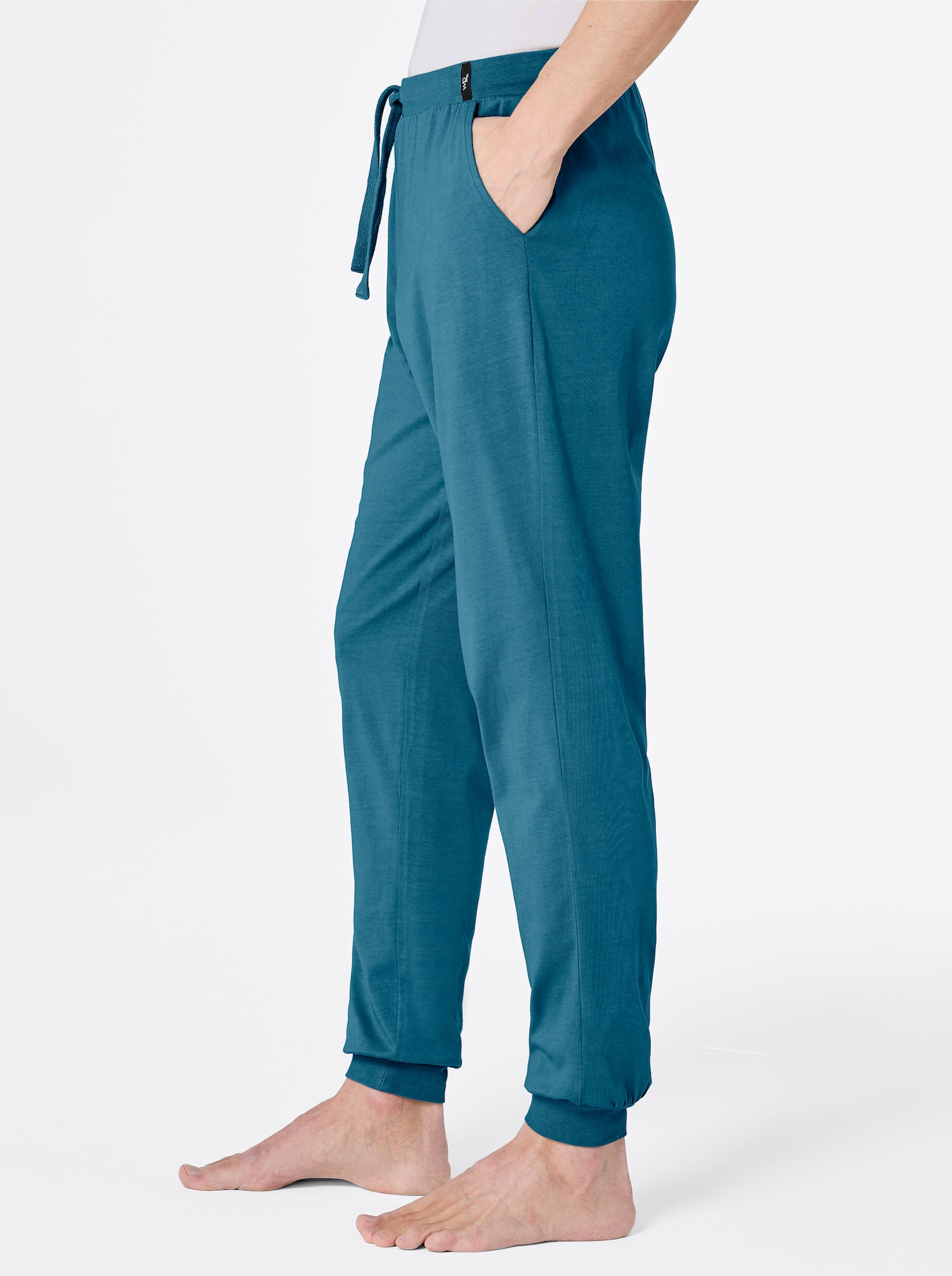 wäschepur men Hosen lang - anthrazit + topas