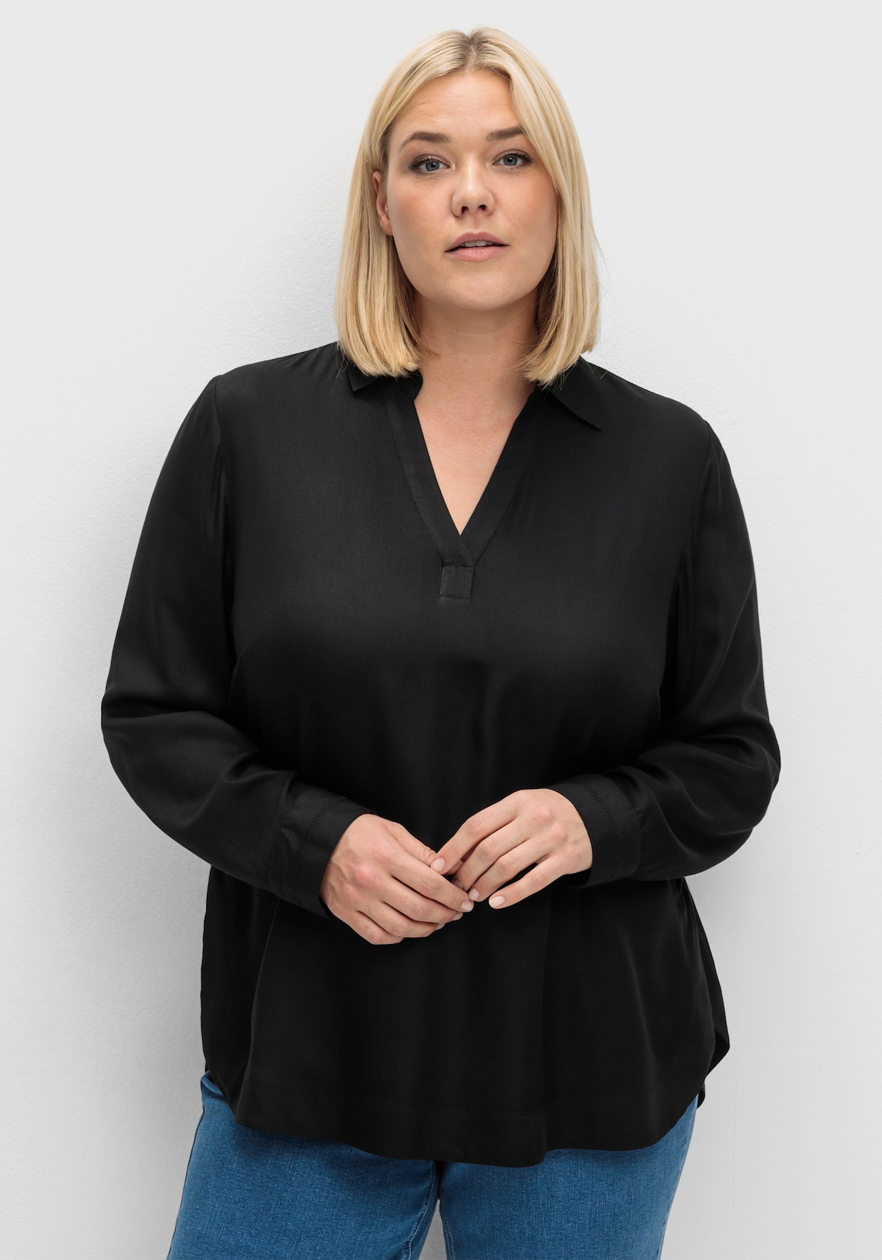 sheego Tuniek - zwart