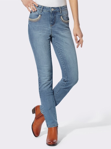 heine Push-up jeans - blue-bleached