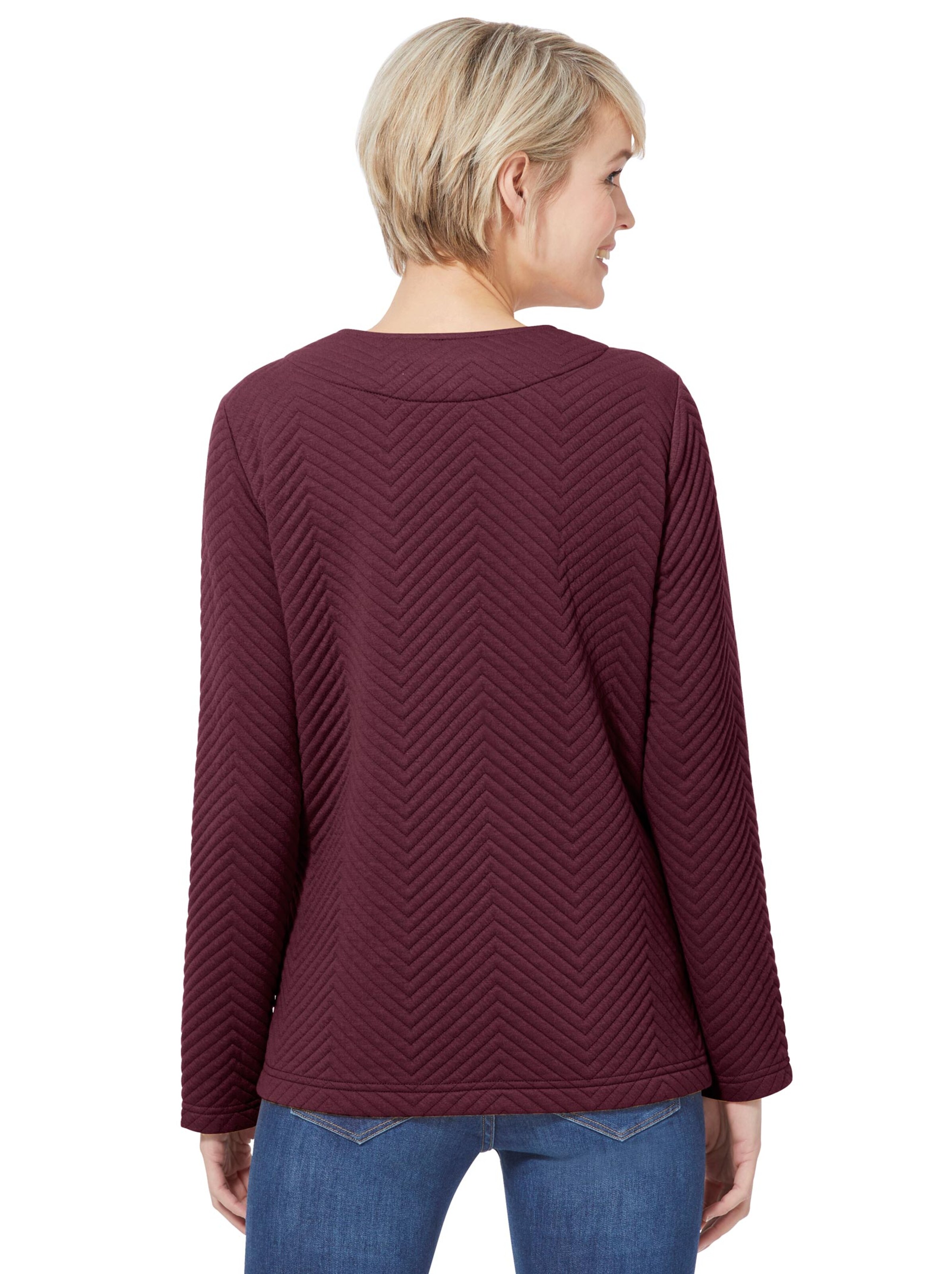 Shirtjacke - bordeaux