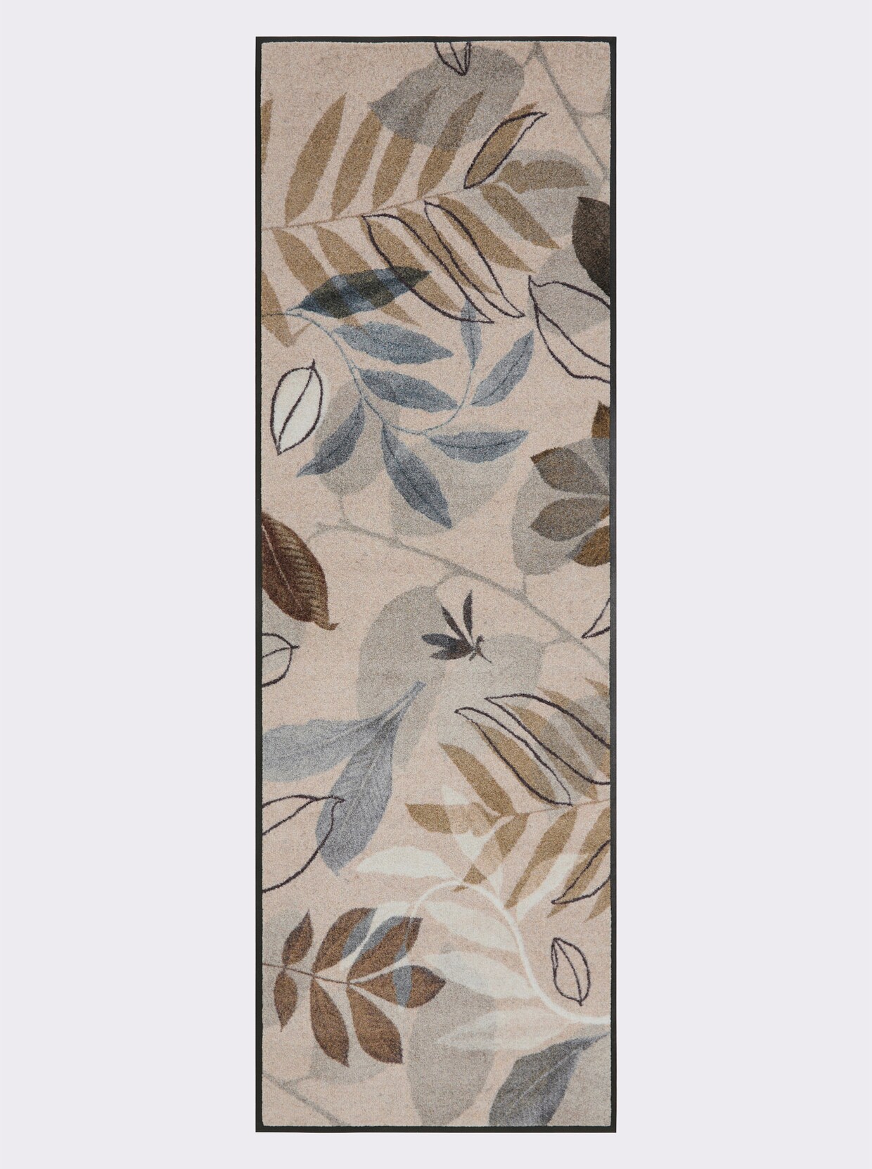 wash+dry by Kleen-Tex Voetmat - ecru/beige bedrukt