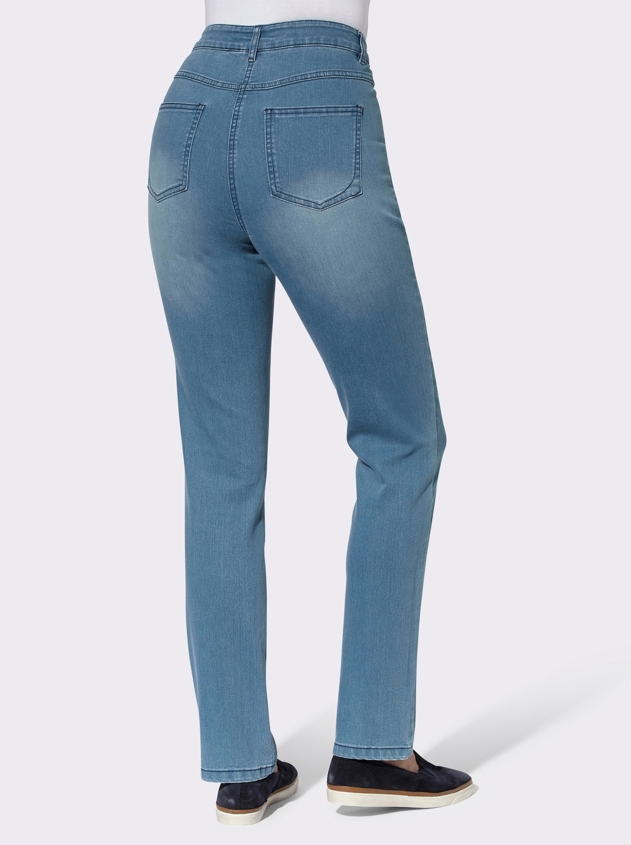 Jeans - blue-bleached