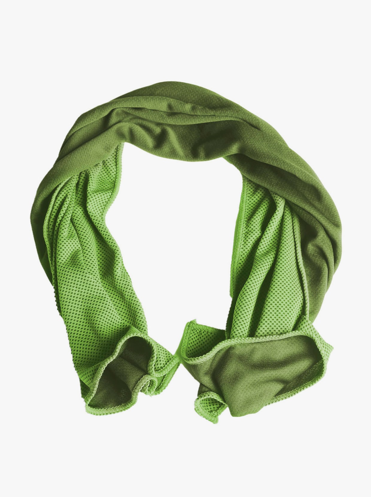Verkoelende doek - groen/paars