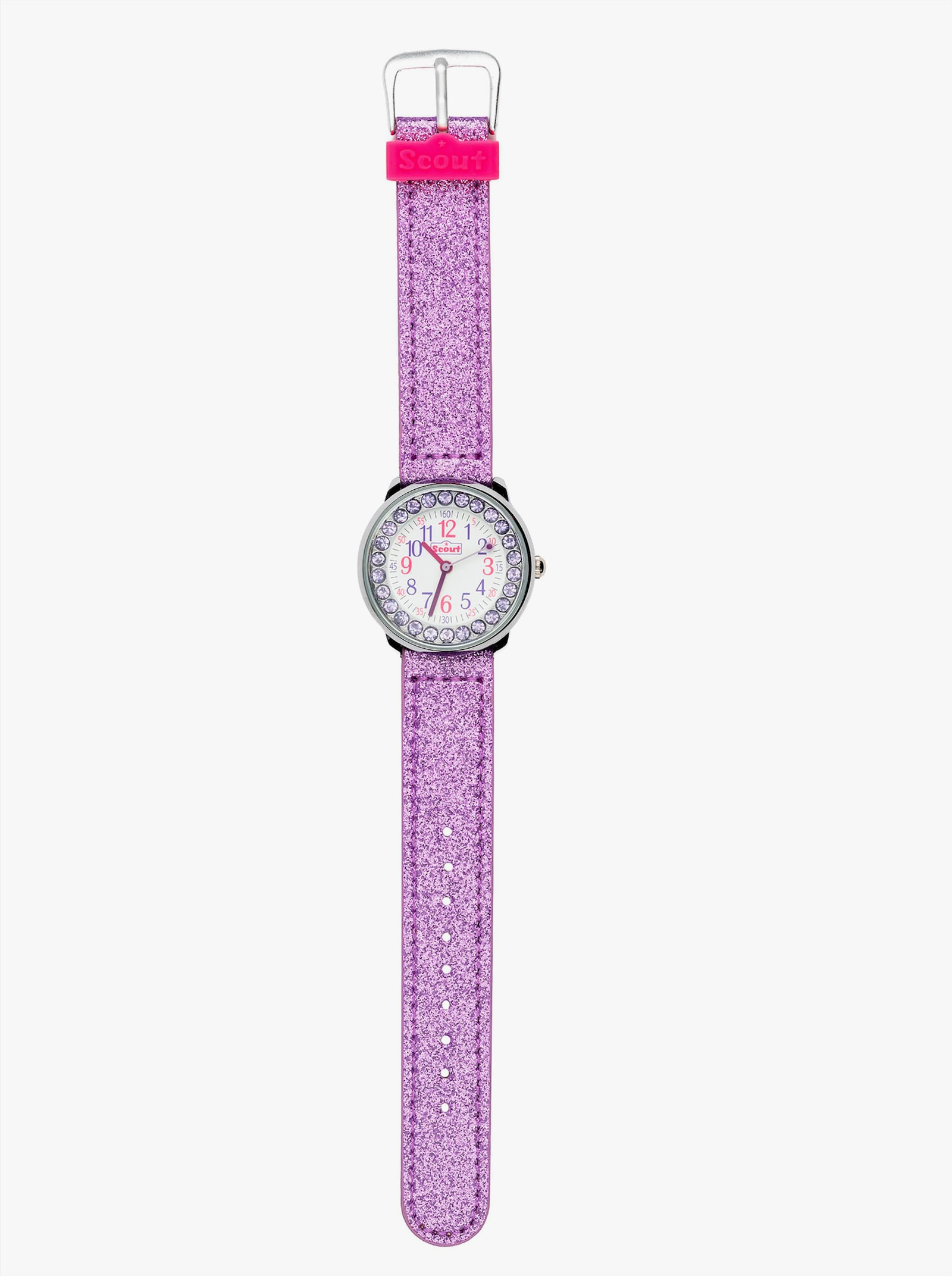 Uhr - violett