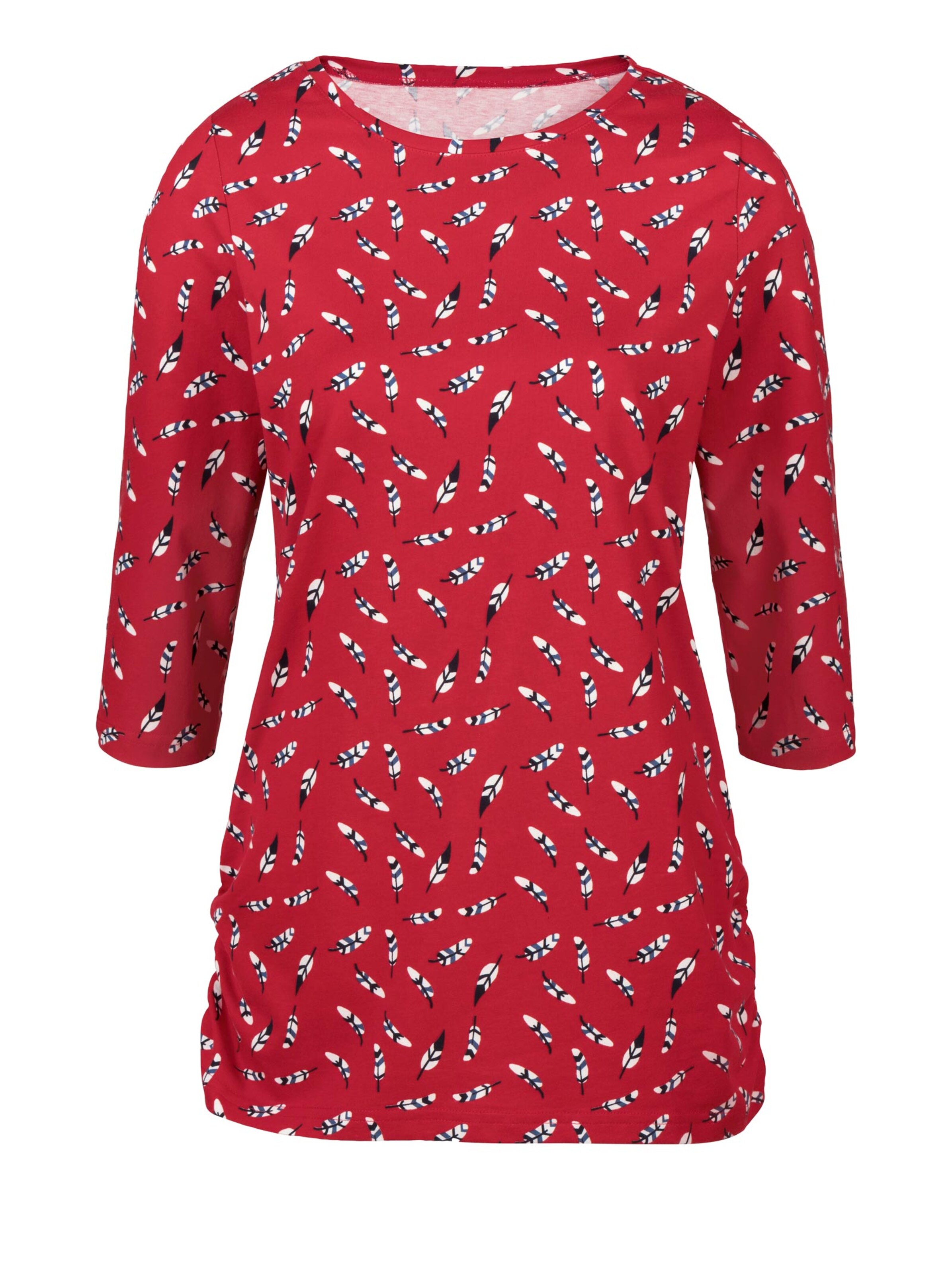 Shirt - rot-bedruckt