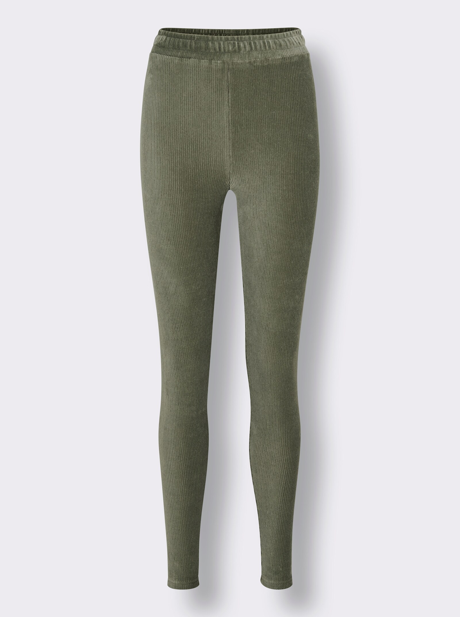 feel good Leggings in Nicki-Qualität - khaki