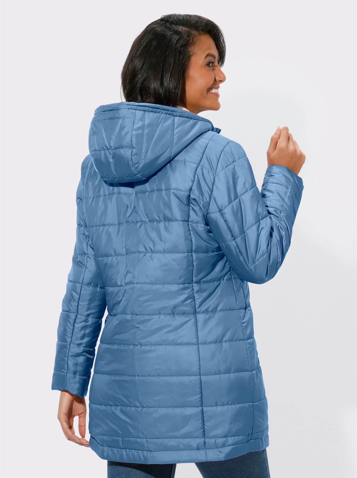 Wendejacke - marine-mittelblau