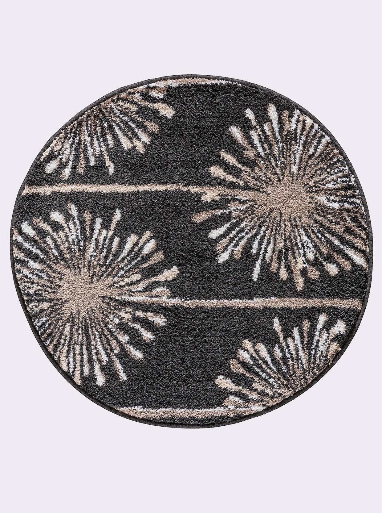 Grund Tapis de bain - anthracite-taupe