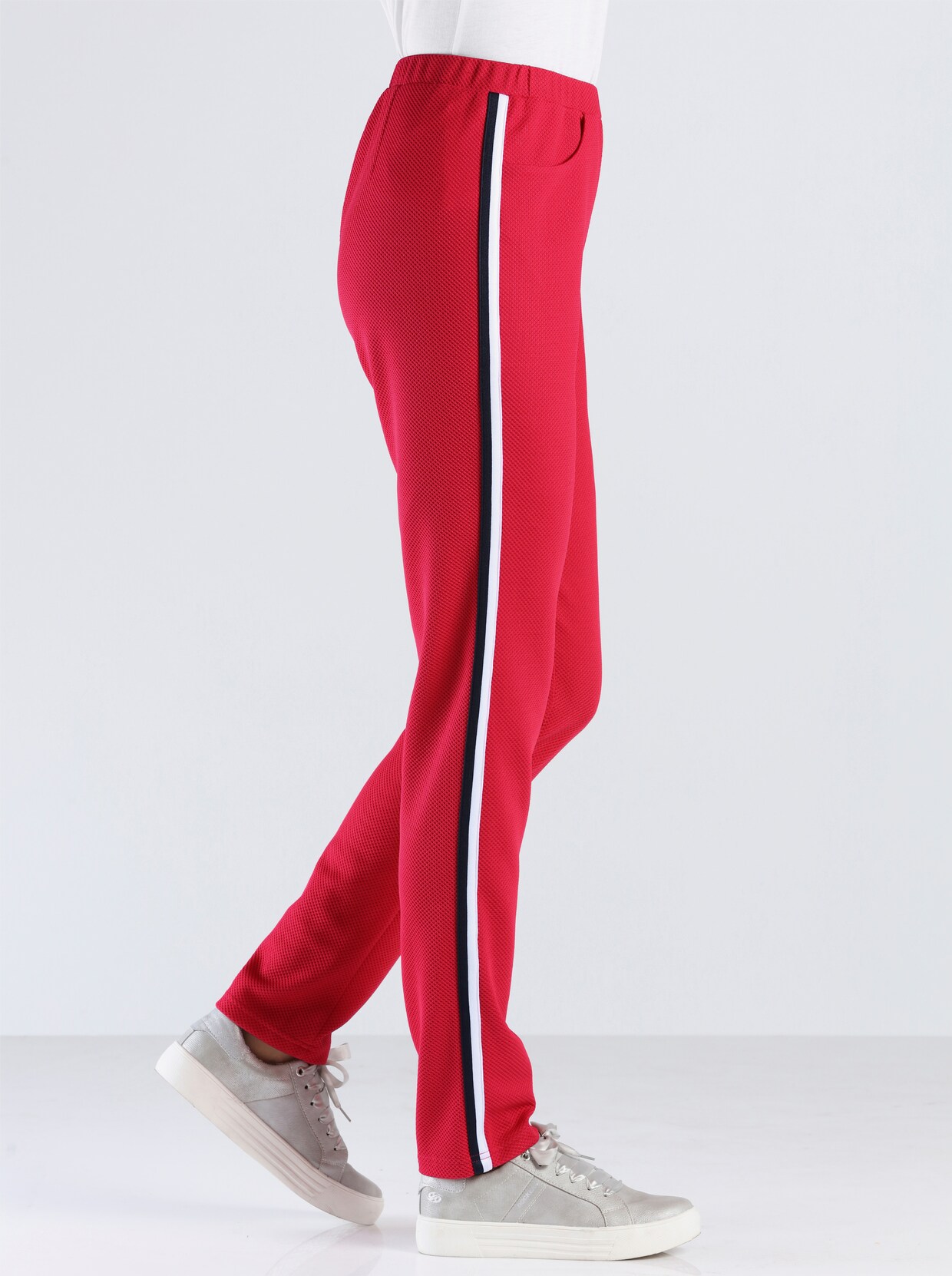 Joggingové kalhoty - červená
