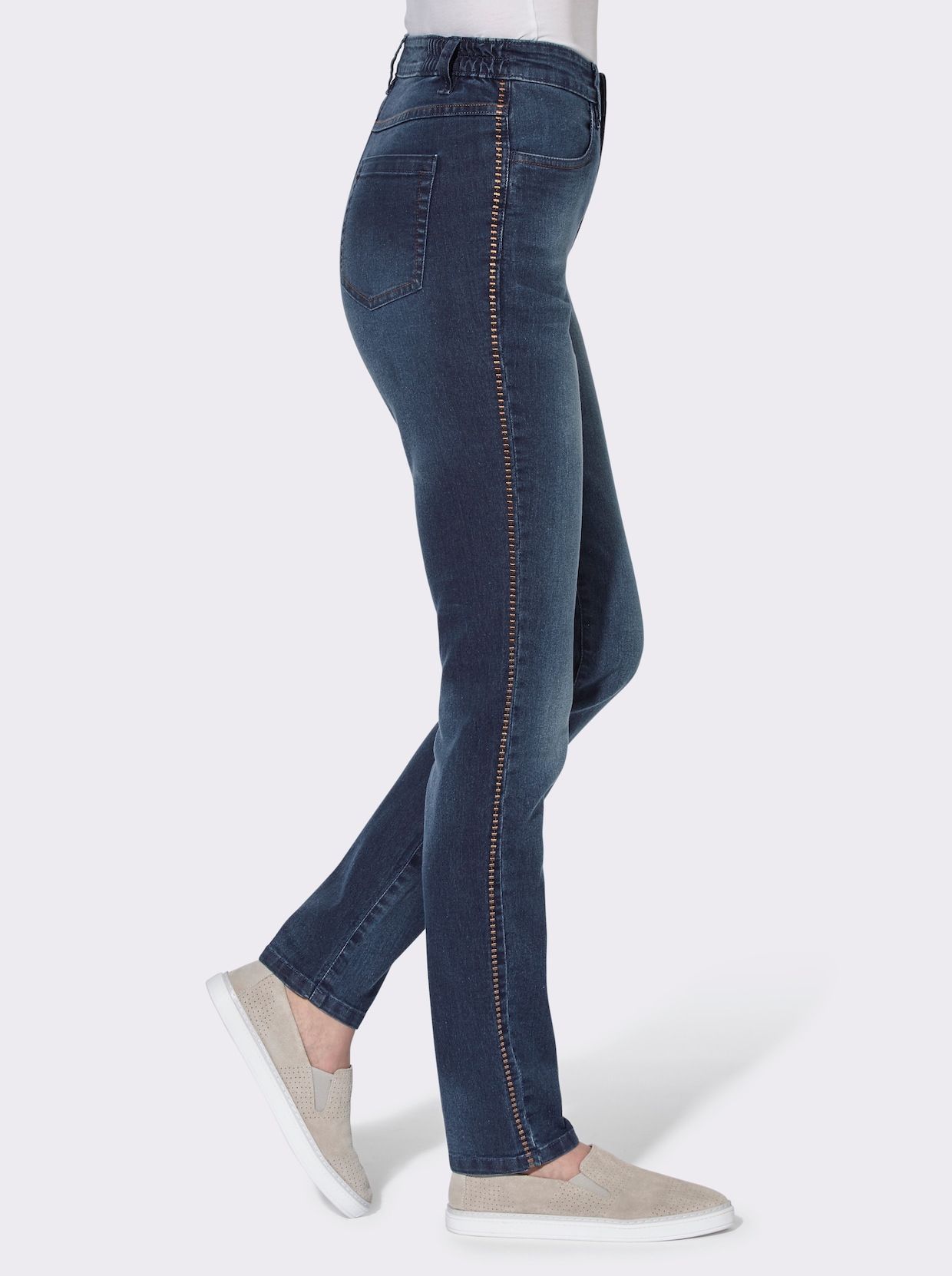 Jeans - blue-stone-washed