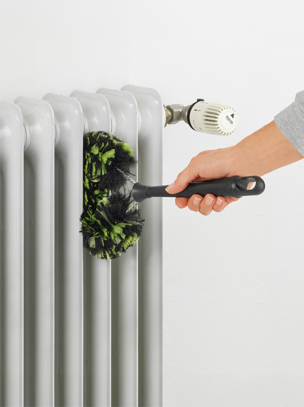 heine home Plumeau - grijs/groen