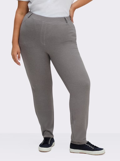 Hose innen wärmend angeraut - graphit-meliert