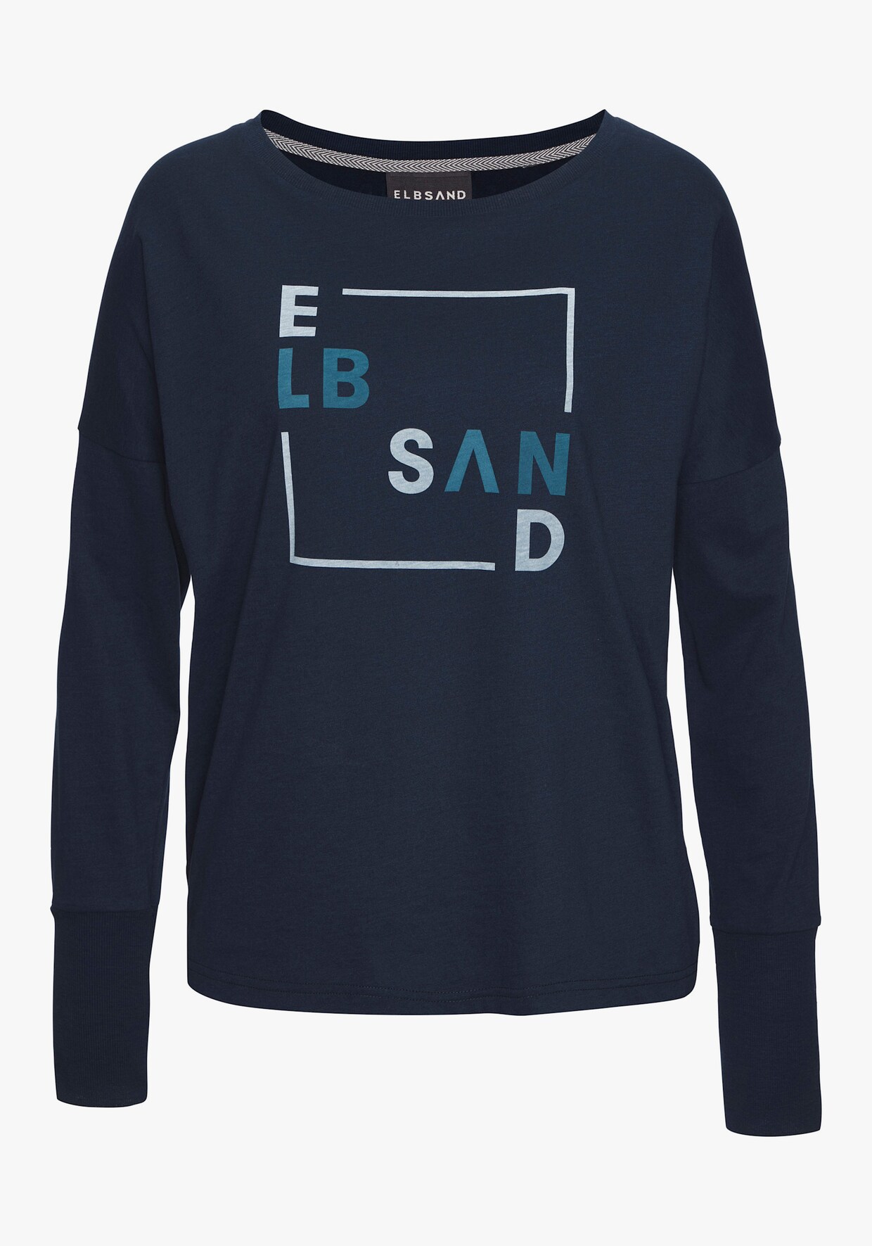 Elbsand Langarmshirt - marine