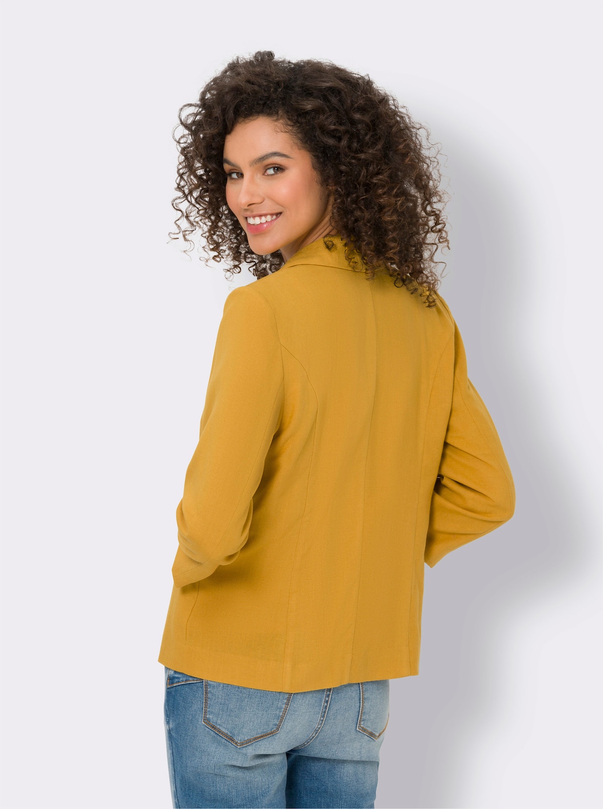 heine Blazer - ocre