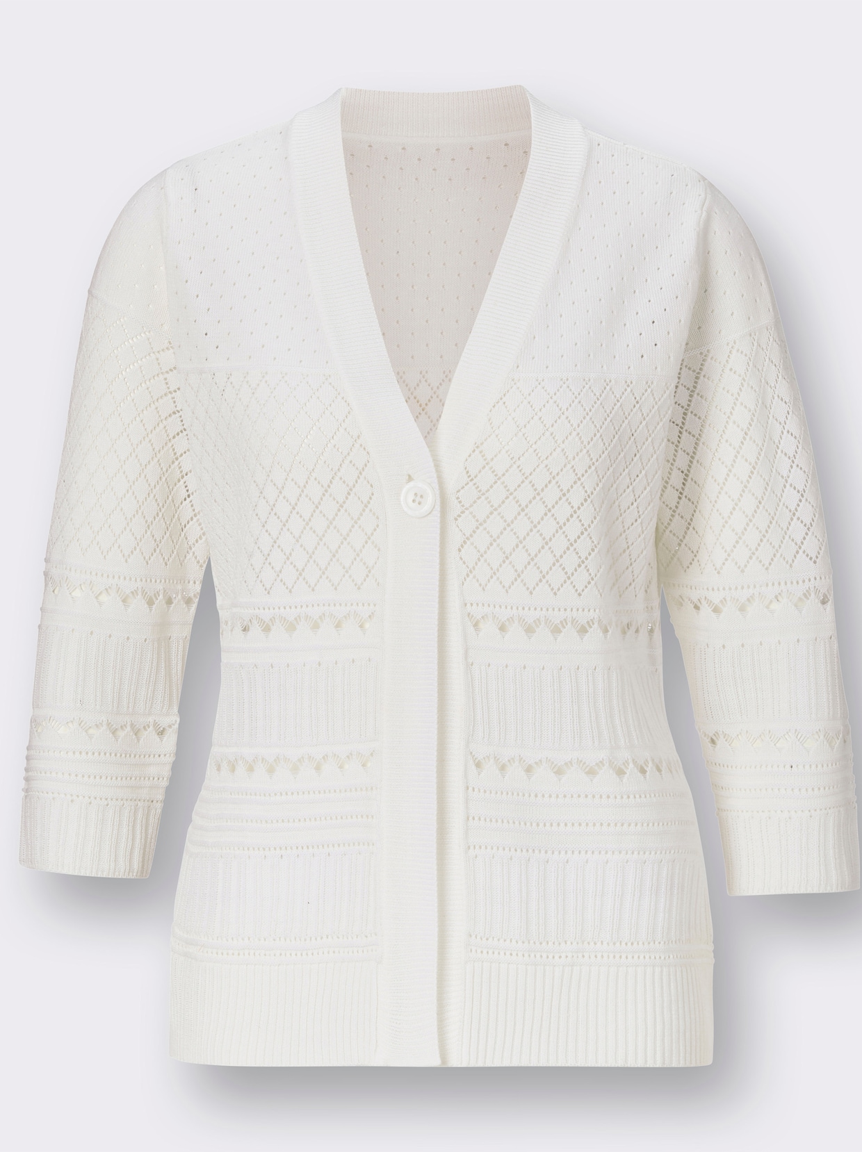 Cardigan - weiß