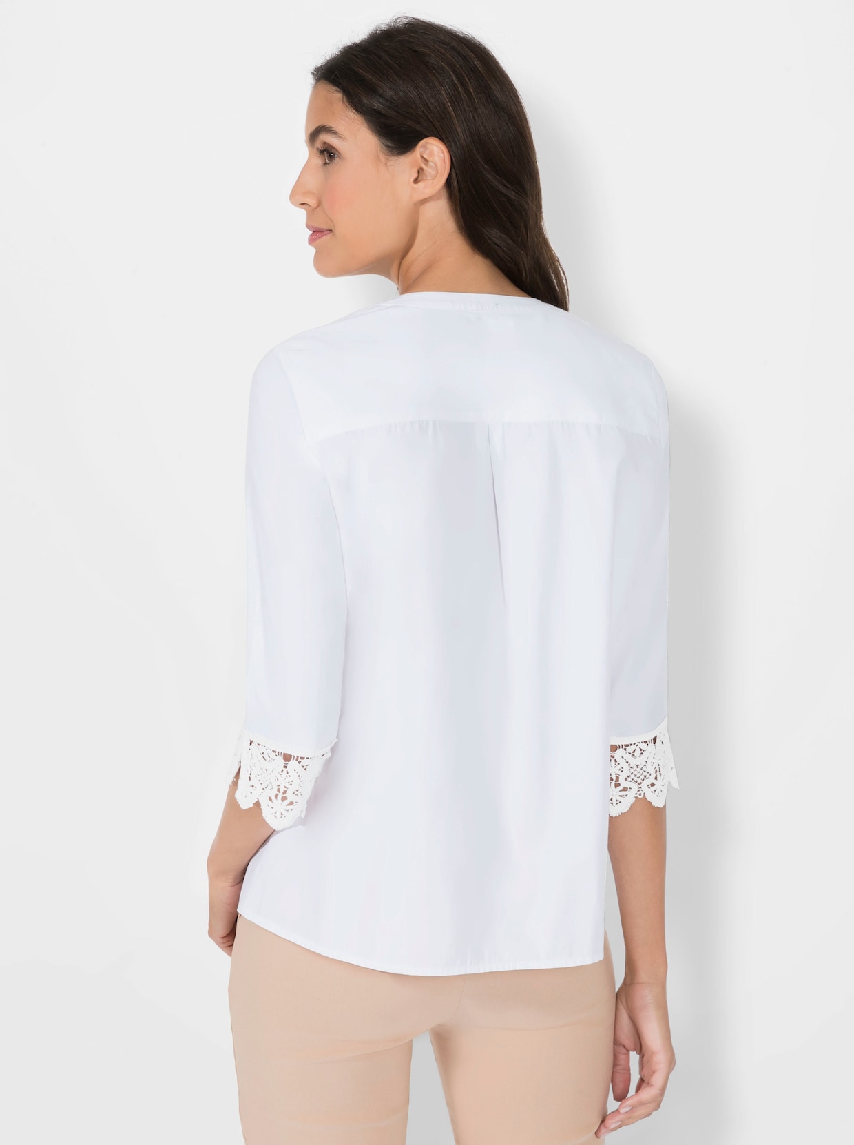 Comfortabele blouse - wit